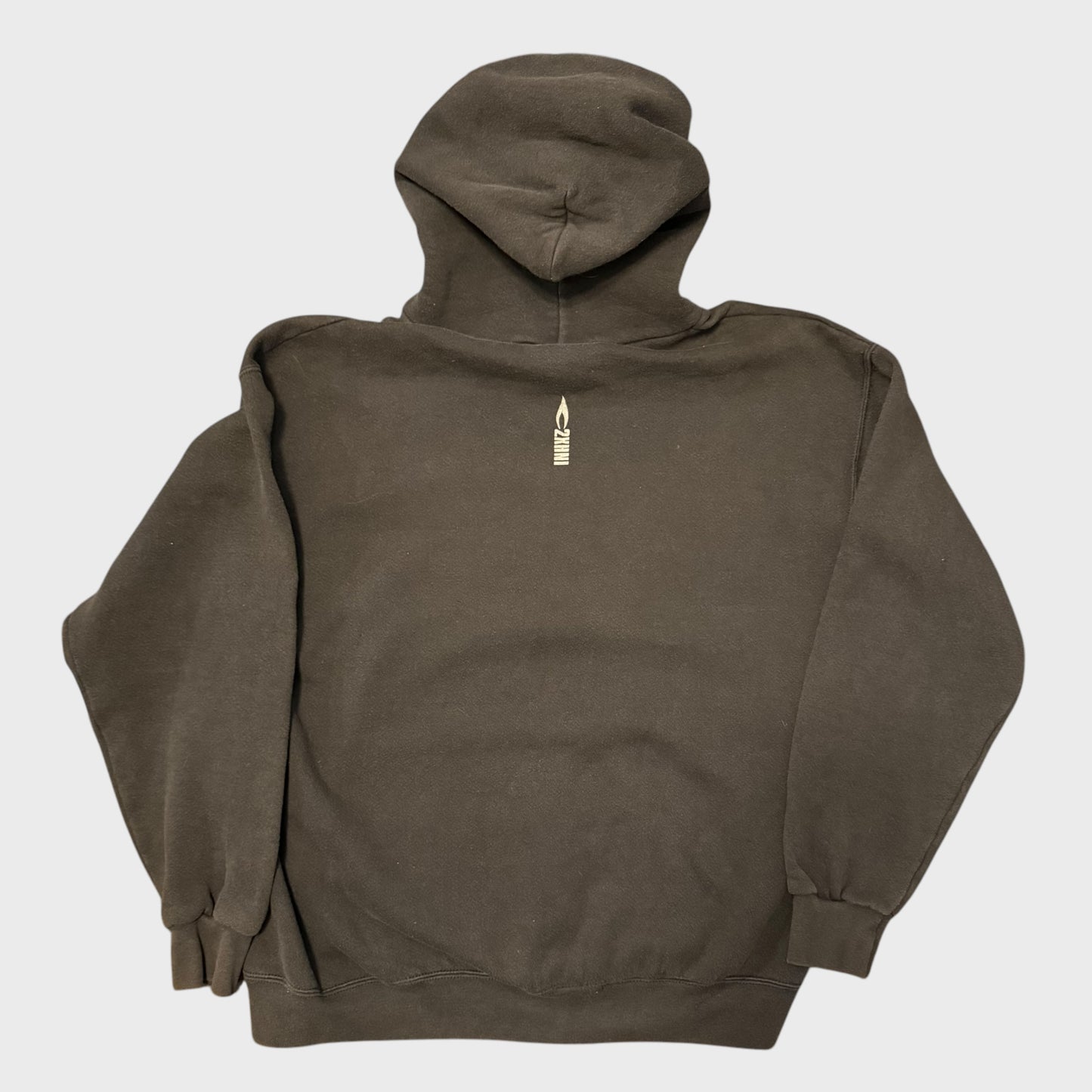 Merzbow Band Dharma 2001 Vintage Pullover Hoodie Size L