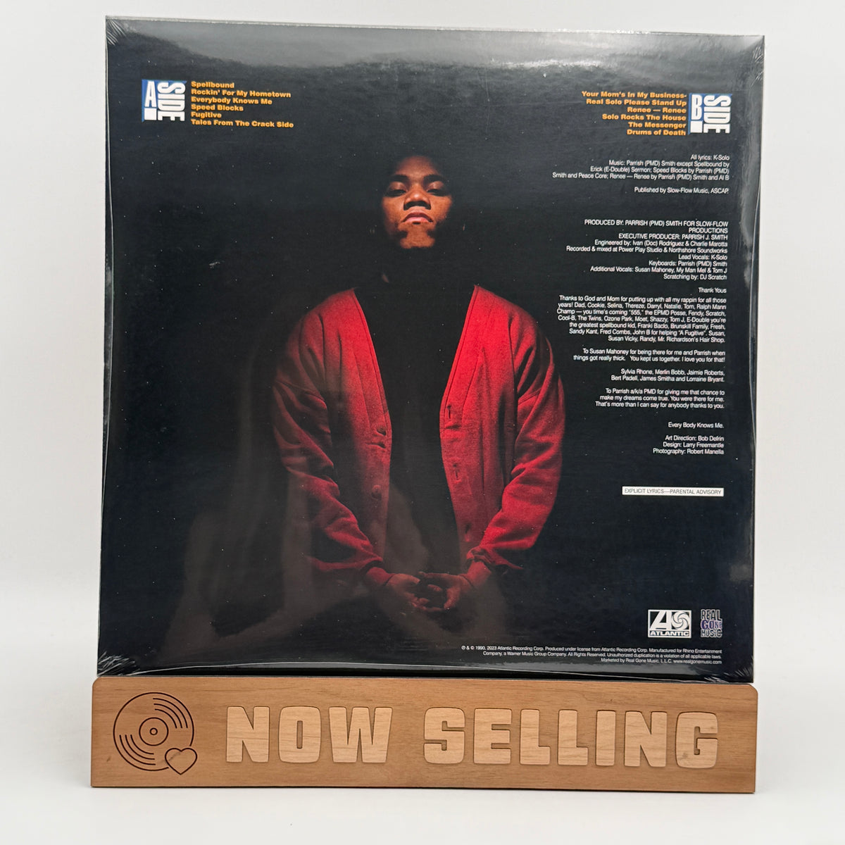 K-Solo - Tell The World My Name Vinyl LP Reissue Lemon Yellow SEALED