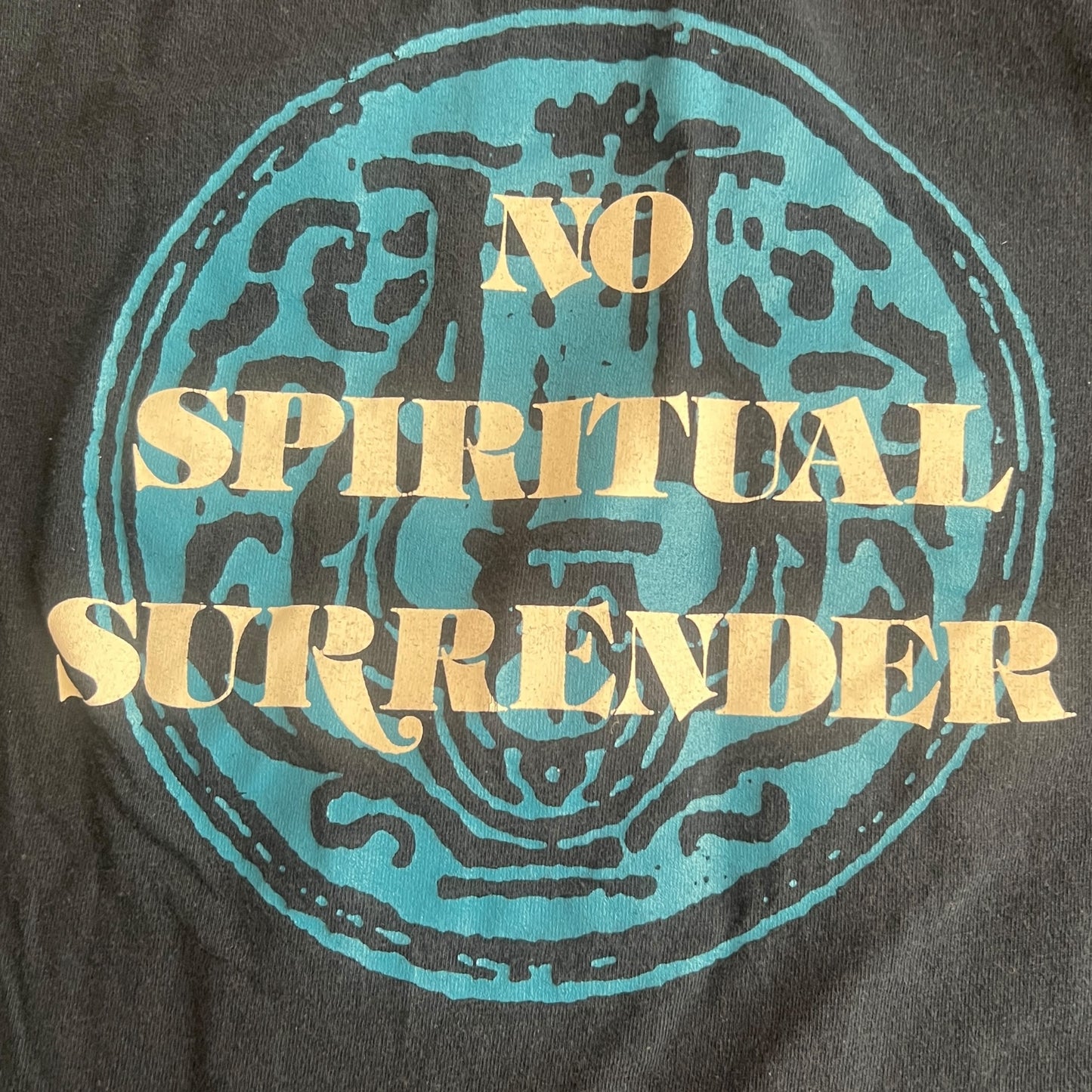 Inside Out Band No Spiritual Surrender Vintage T-Shirt Size S Zack de La Rocha