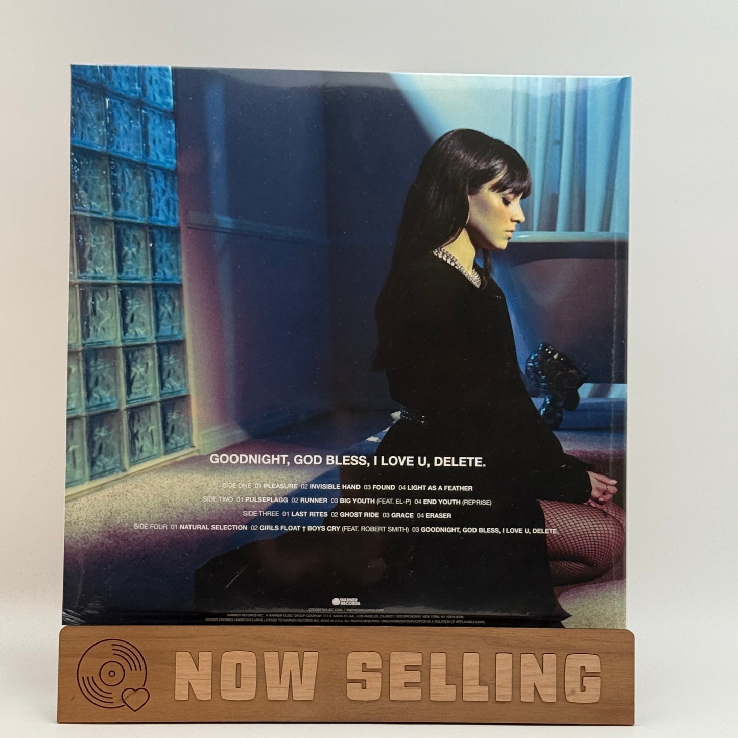 ††† - Goodnight, God Bless I Love U, Delete. Vinyl LP Clear Crosses SEALED