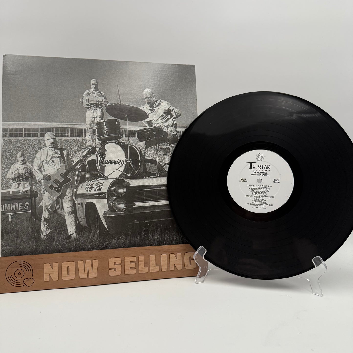The Mummies - Never Been Caught Vinyl LP Mono 2010 Reissue