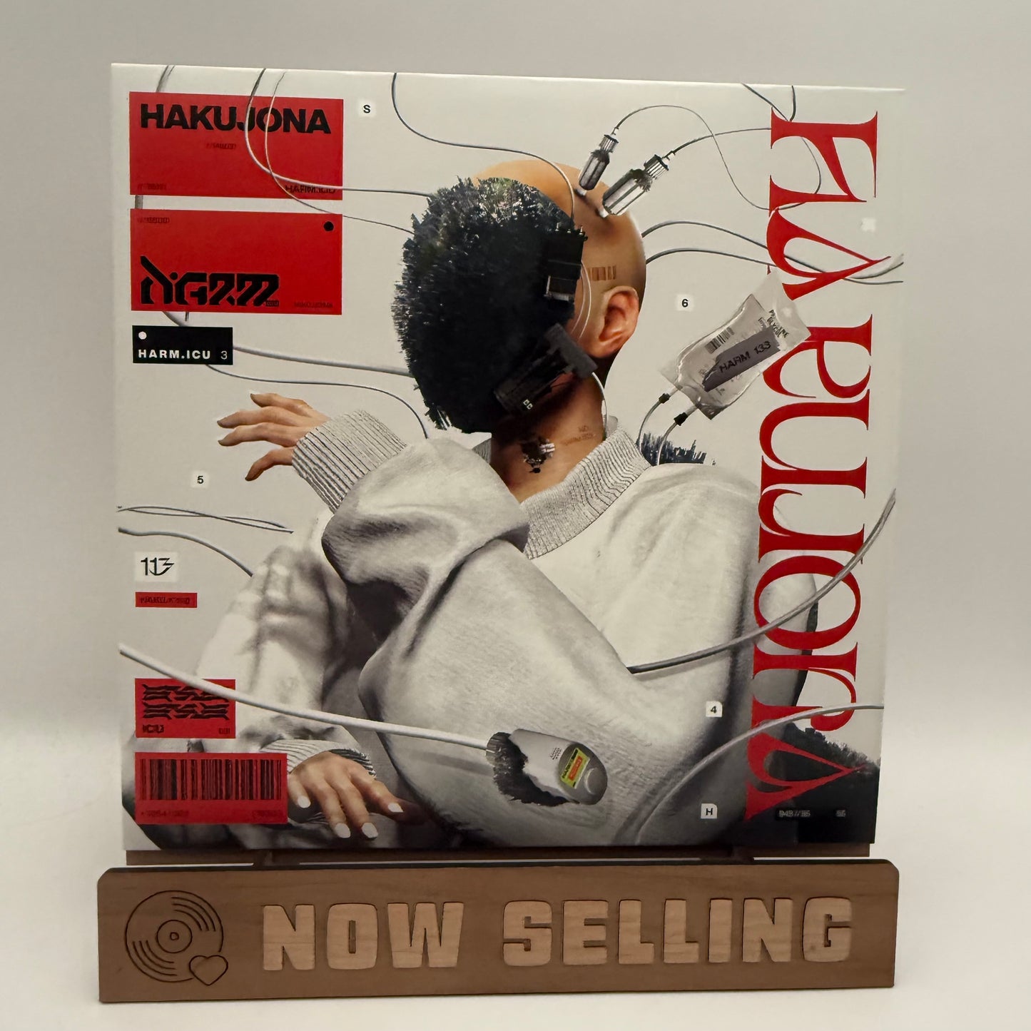 harm.icu - Hakujona Vinyl LP Sigujona Handmade Splatter Wax Vessel