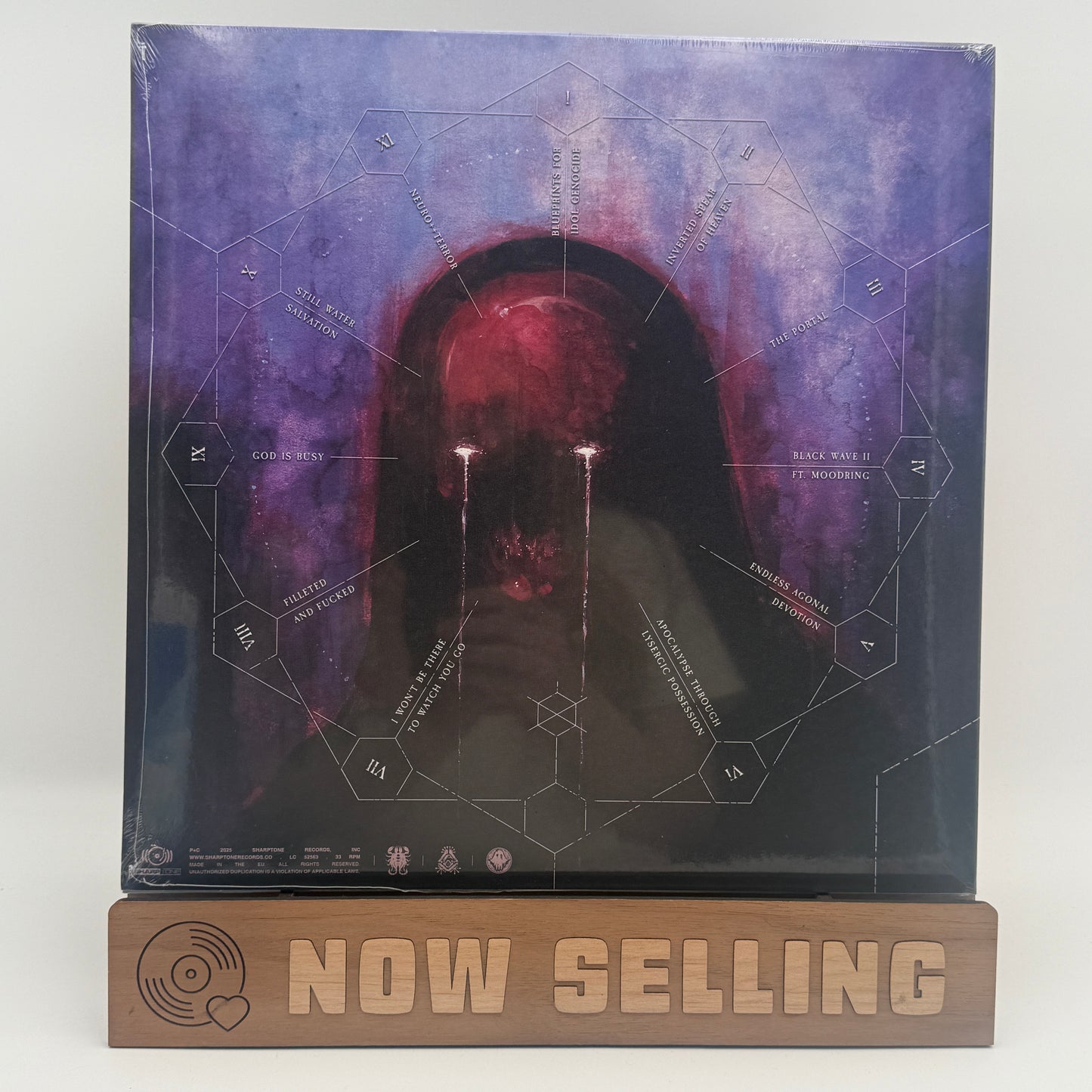 Psycho-Frame - Salvation Laughs In The Face Of A Grieving Mother Vinyl LP Still Water Splatter SEALED