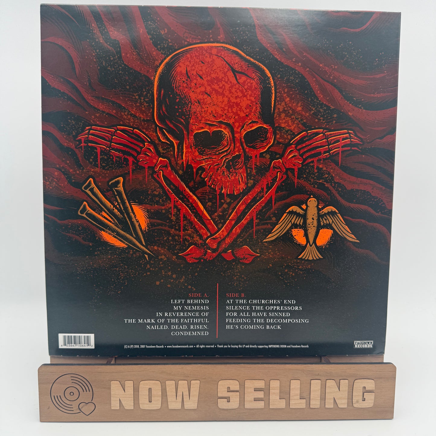 Impending Doom - Nailed. Dead. Risen. Vinyl LP Repress Oxblood / Black Nuclear