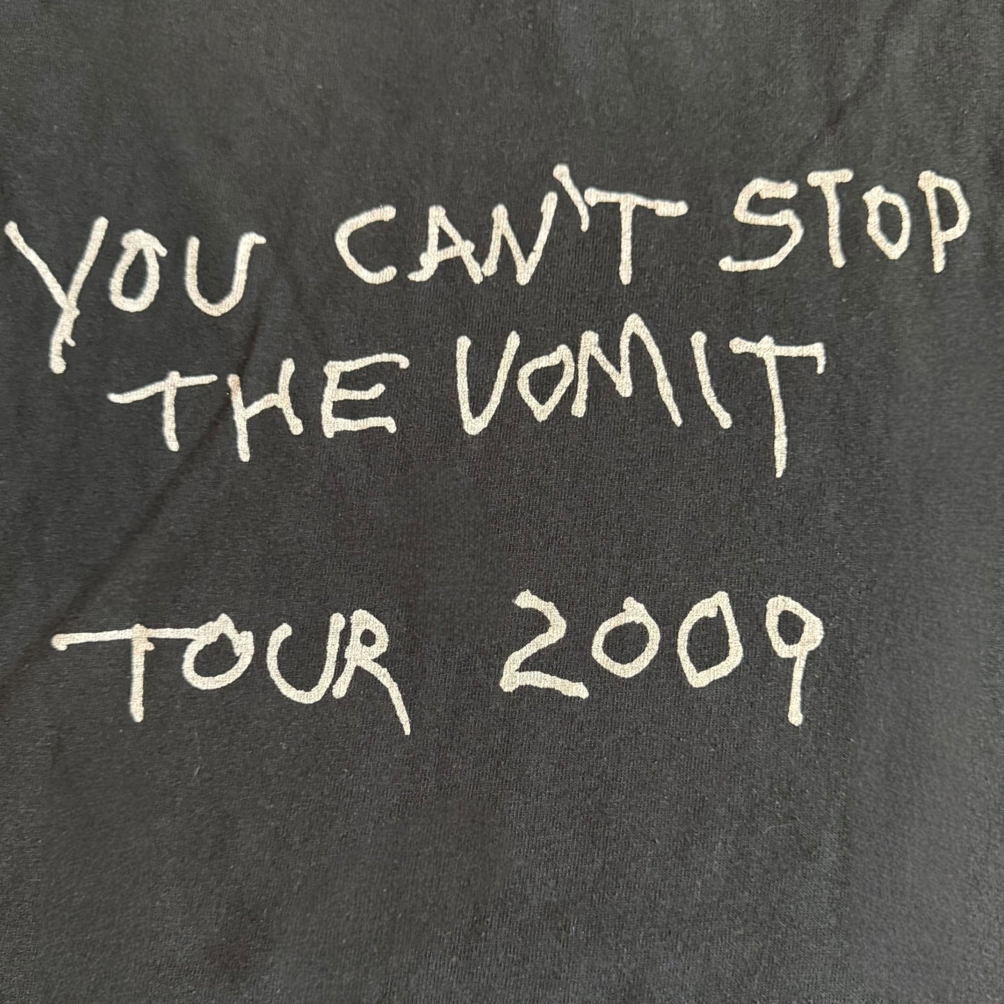 Midnight Band 2009 Tour You Can't Stop The Vomit T-Shirt Size S Venom Bathory Mercyful Fate