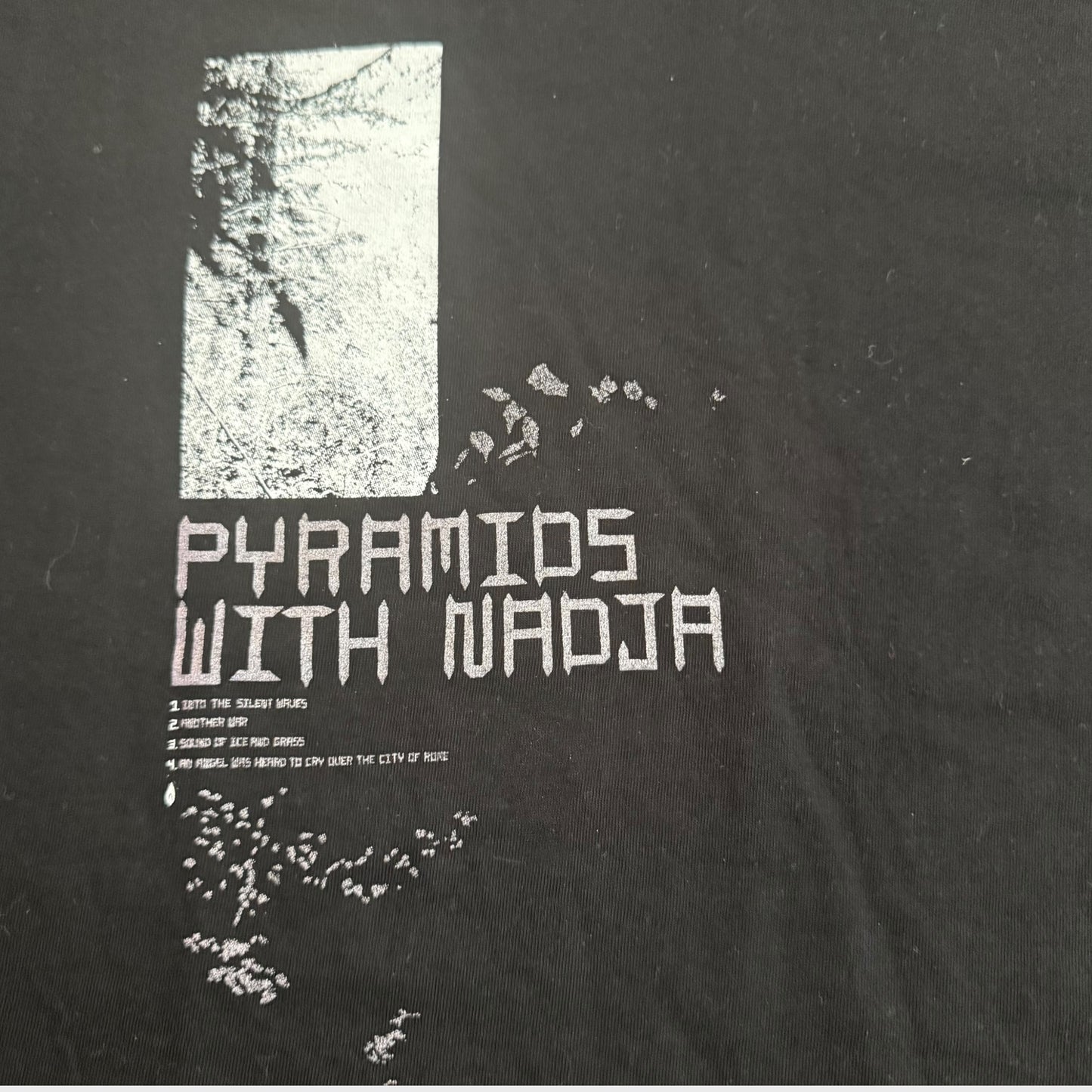 Pyramids with Nadja Band 2009 T-Shirt Size L Noise Doom Drone RX Bandits Sunn O)))