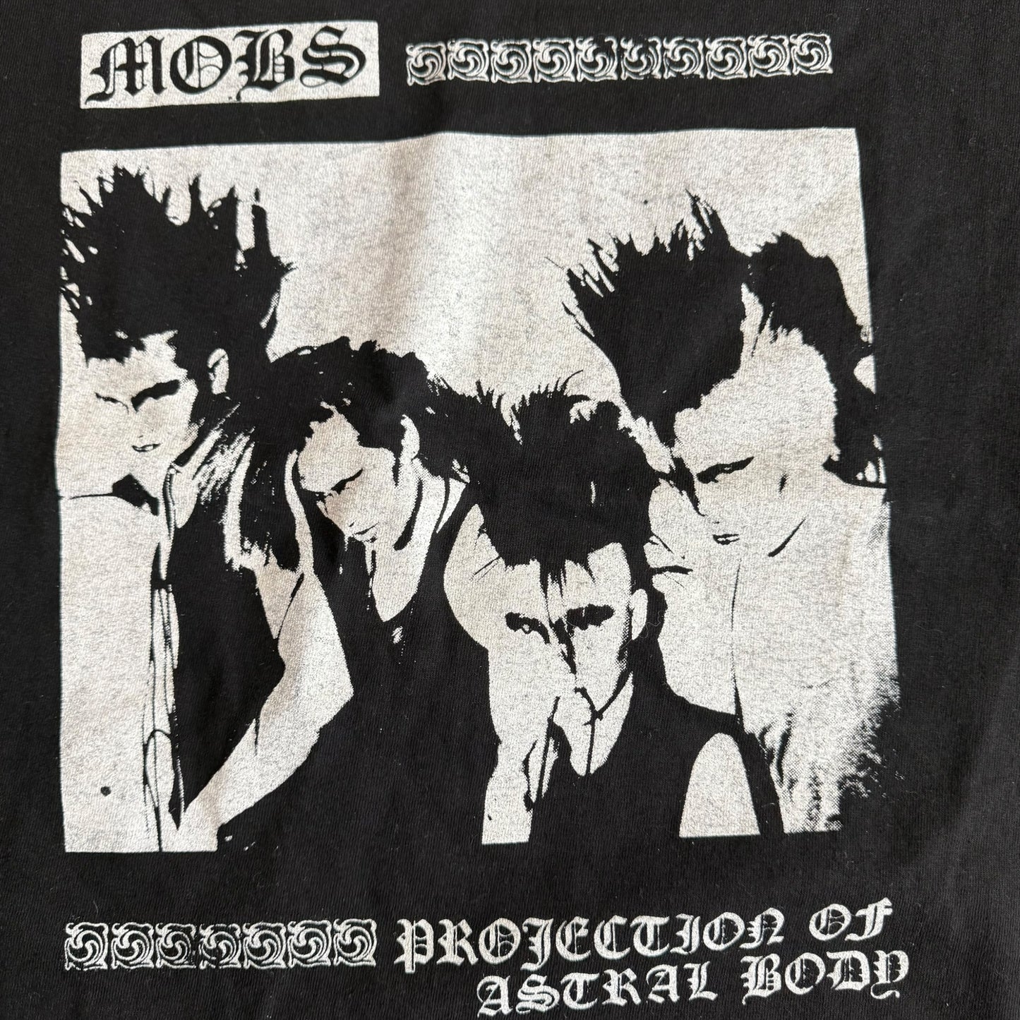MOBS Japanese Band Projection Of Astral Body T-Shirt Size Youth Large / Fits Like A Medium