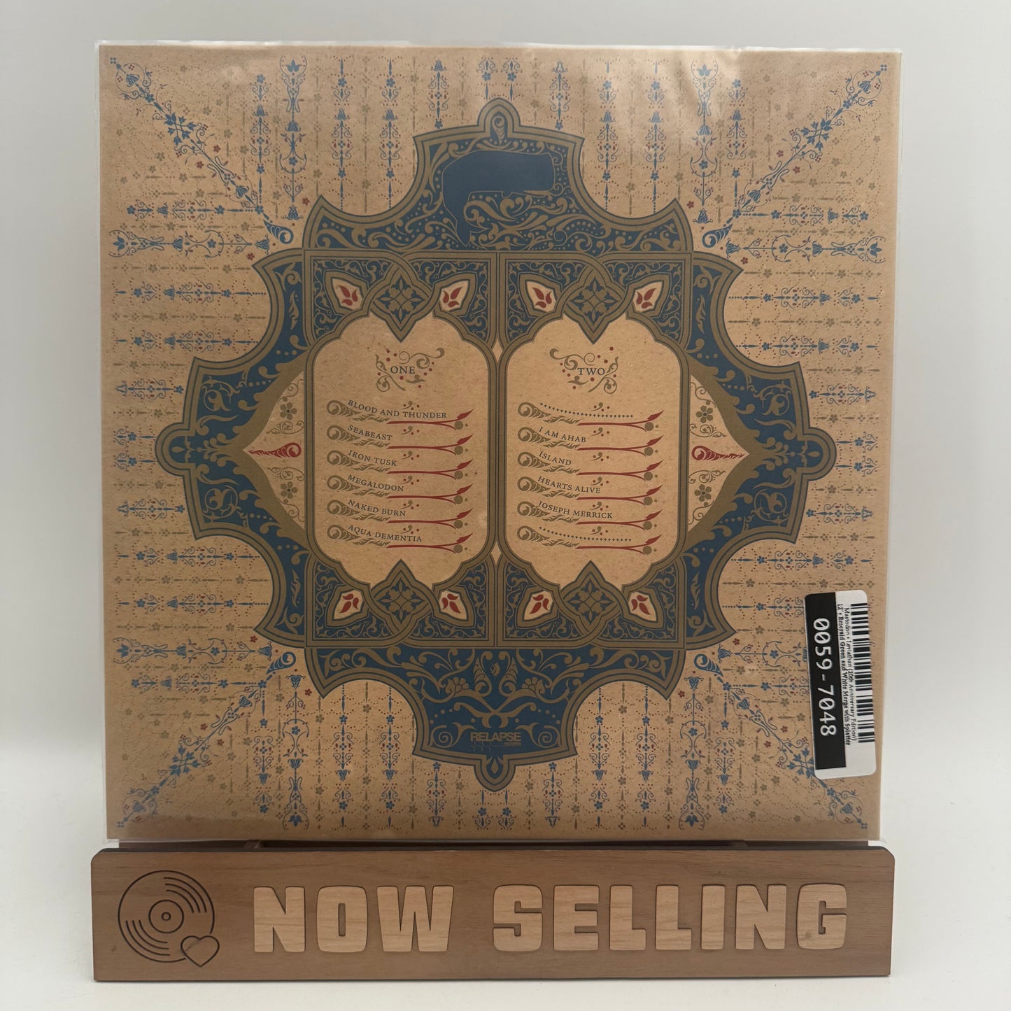 Mastodon - Leviathan Vinyl LP Deluxe Anniversary Edition Green / White Merge Splatter