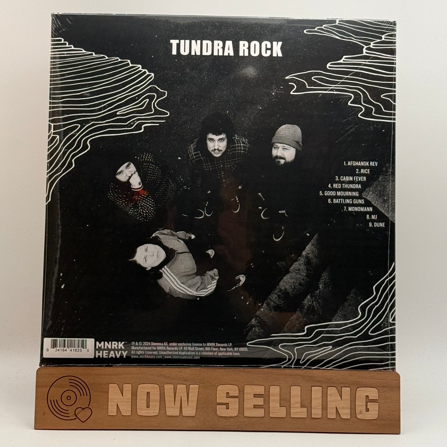 Slomosa - Tundra Rock Vinyl LP Metallic Silver SEALED