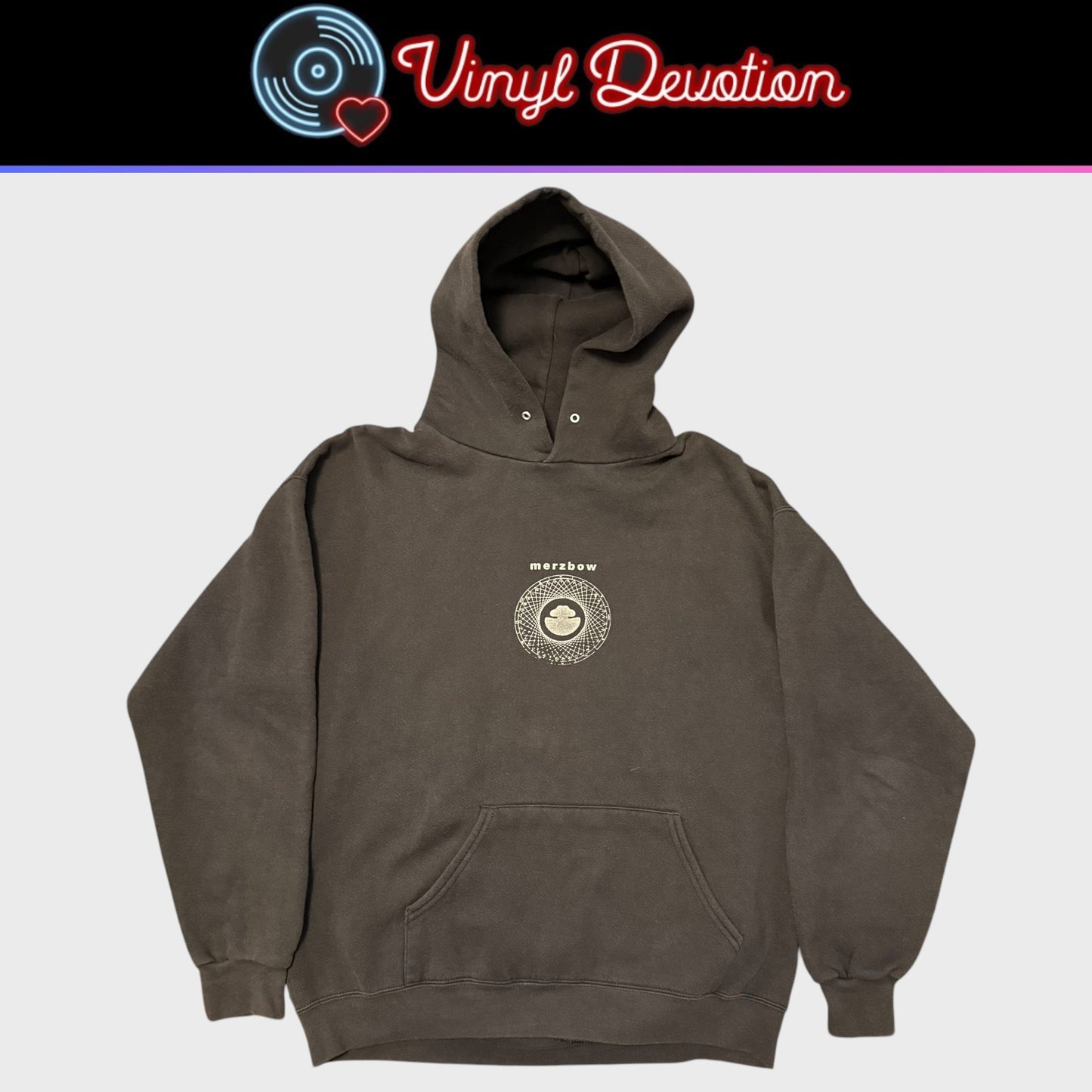 Merzbow Band Dharma 2001 Vintage Pullover Hoodie Size L
