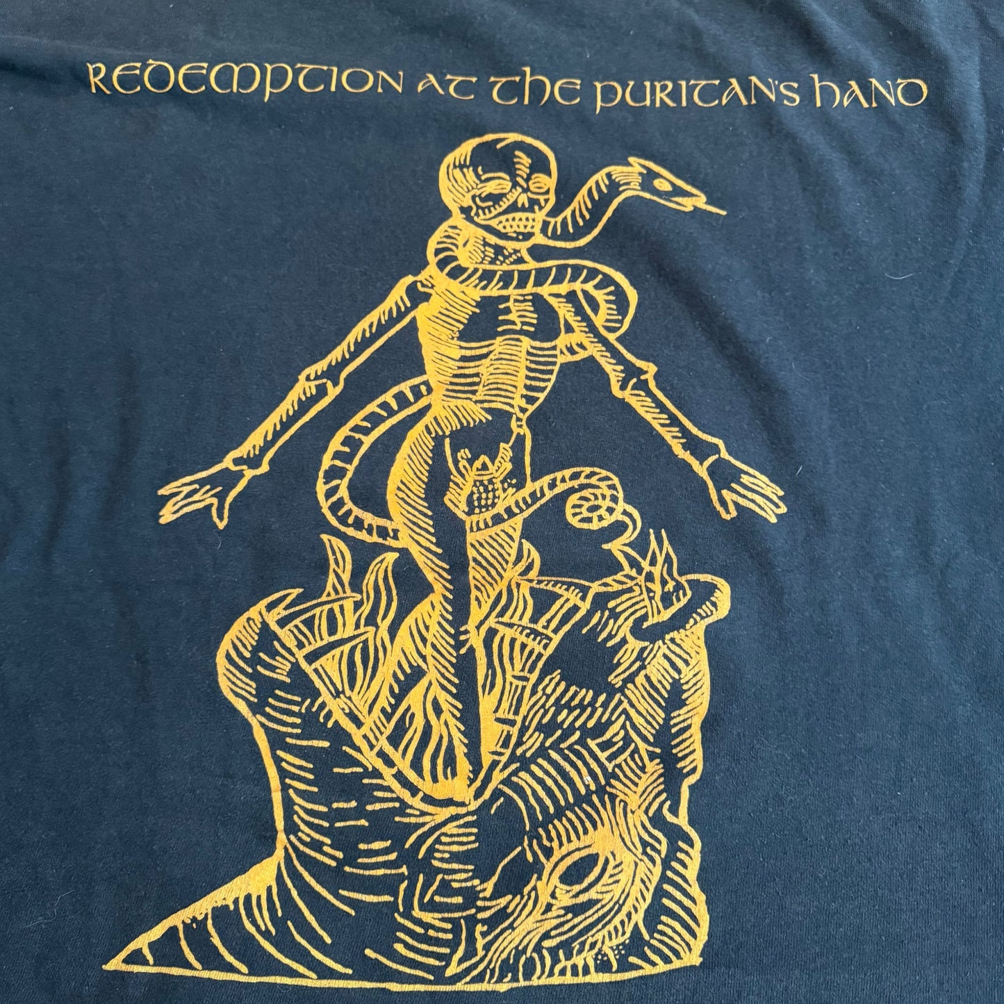 Primordial Band Redemption At The Puritan's Hand T-Shirt Size XXL