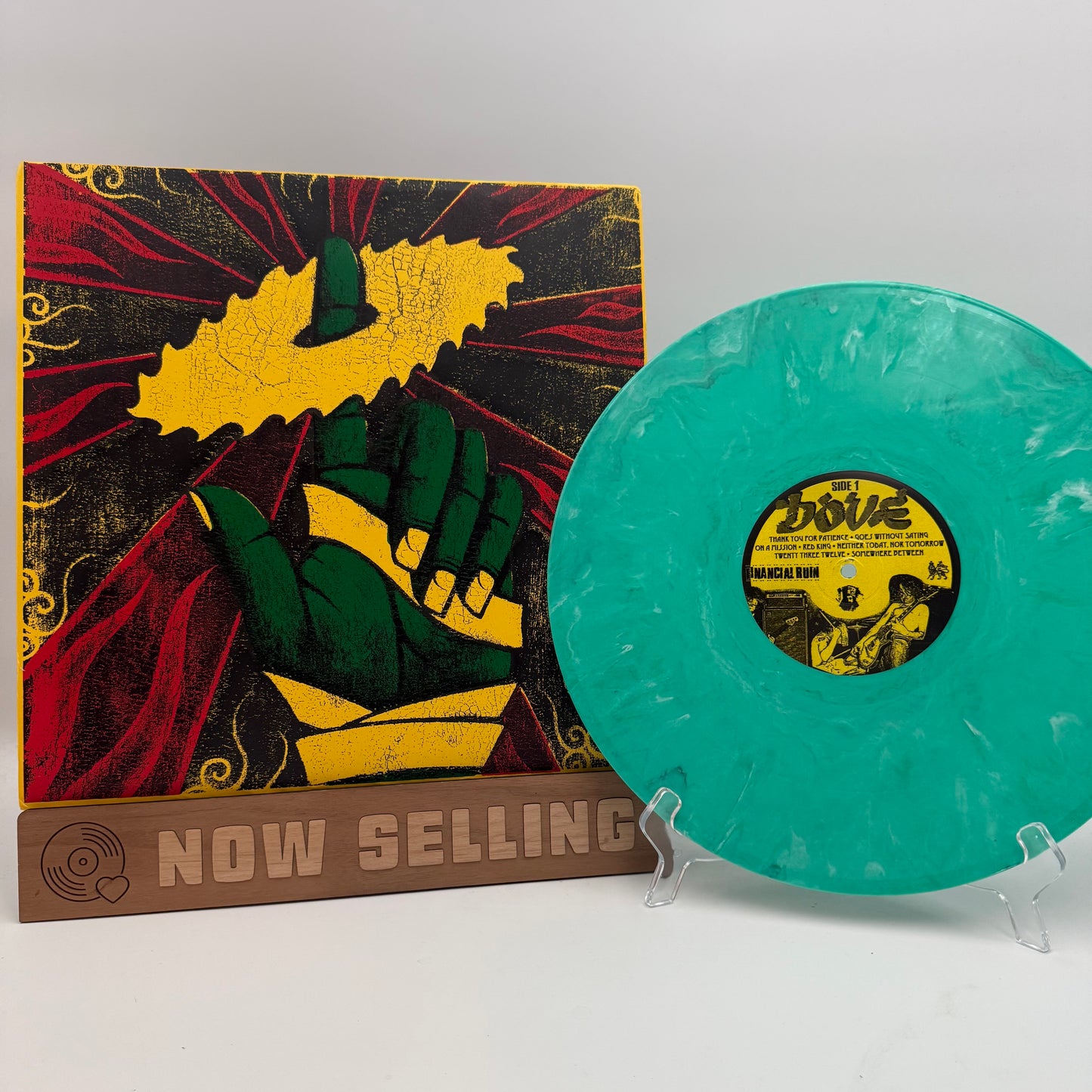 Dove - Dove Self Titled Vinyl LP Green Marbled Cavity Floor Torche
