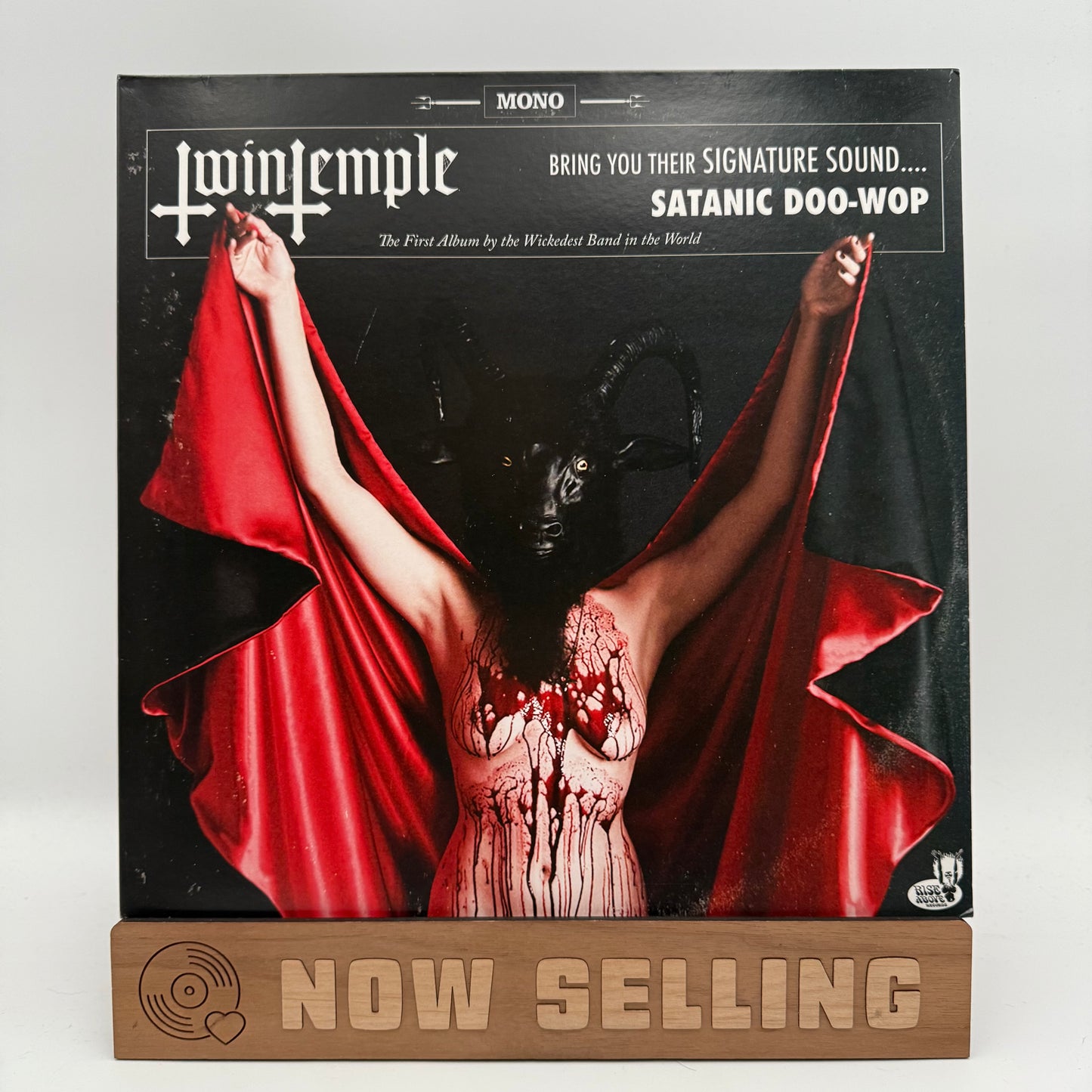 Twin Temple Bring You Their Signature Sound Satanic Doo-Wop Vinyl LP Orange