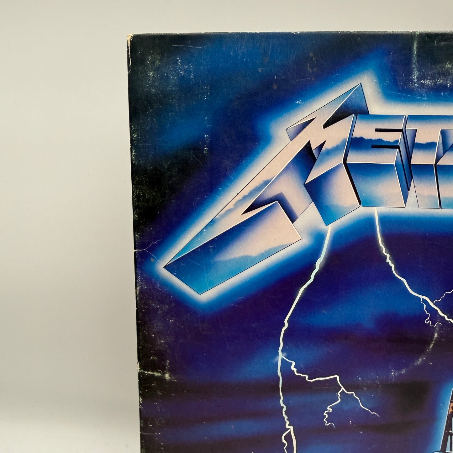 Metallica - Ride The Lightning Vinyl LP 1984 Specialty Elektra Megaforce 60396-1