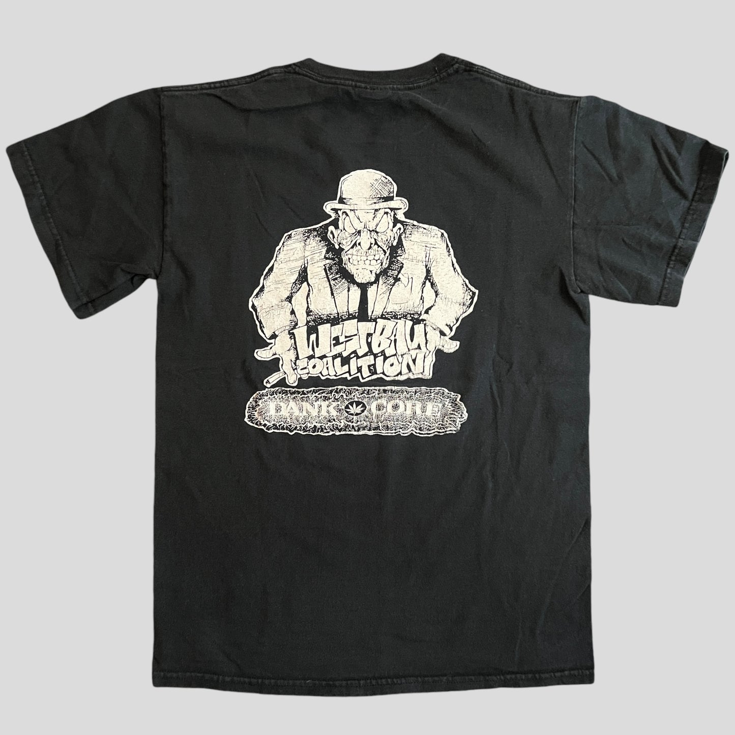 Plutocracy Band Freedom Denied Vintage Y2K T-Shirt Size S