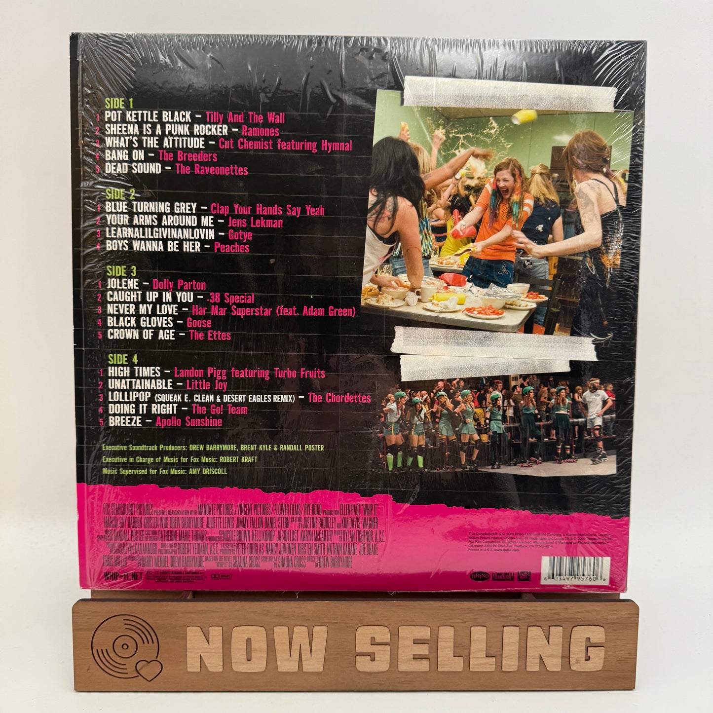 Whip It OST Soundtrack Vinyl LP Pink