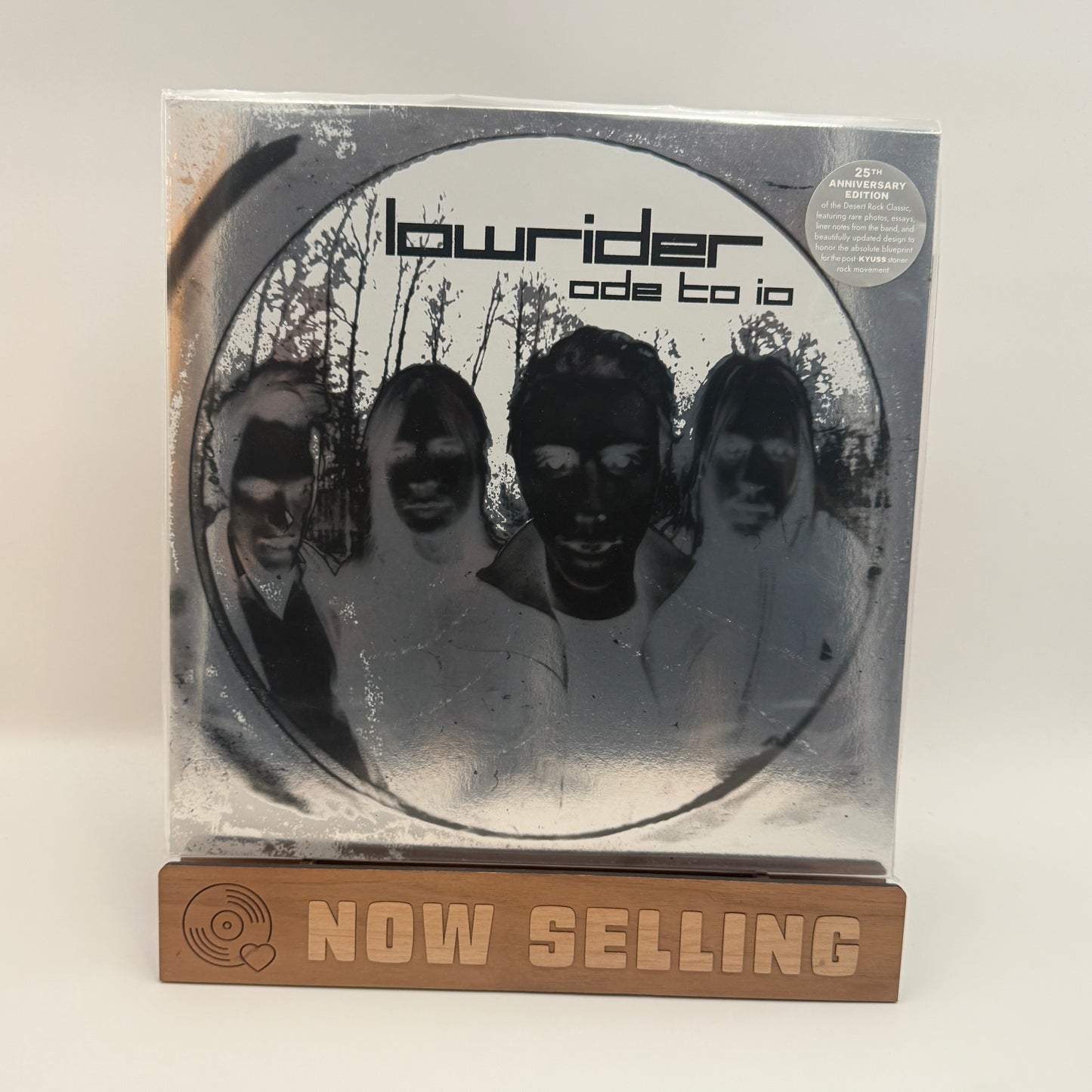 Lowrider - Ode To Io Vinyl LP Silver / Black / White Merge 25th Anniversary Deluxe Edition