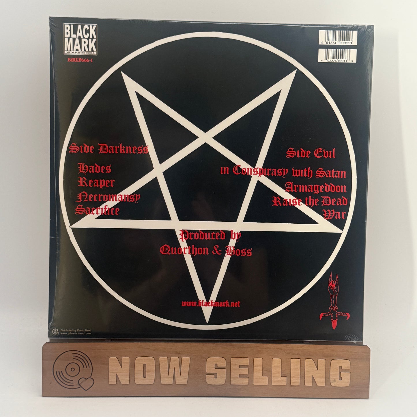 Bathory - Bathory Self Titled Vinyl LP Reissue SEALED Black Metal