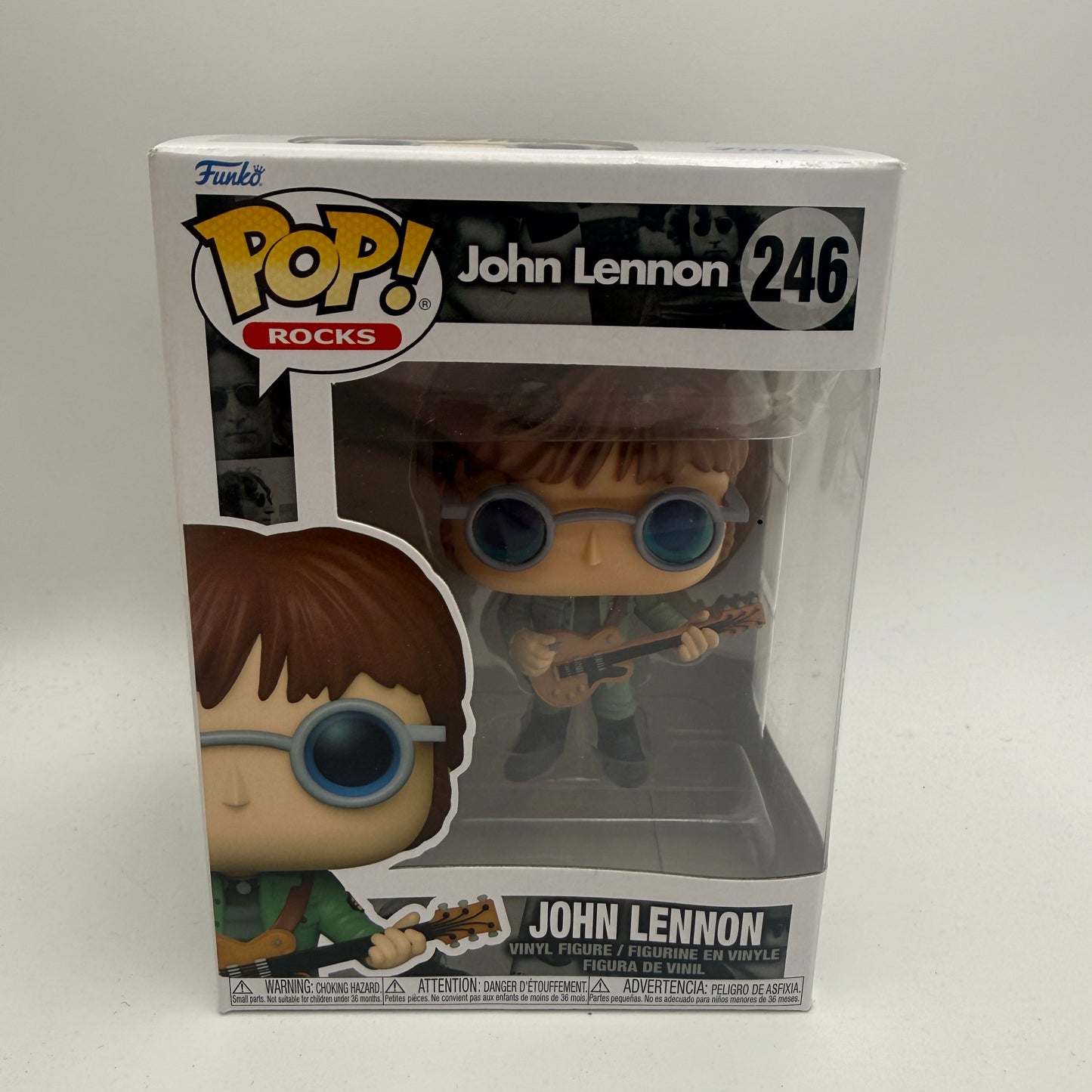 Funko POP! Rocks John Lennon with Guitar Vinyl Figure #246