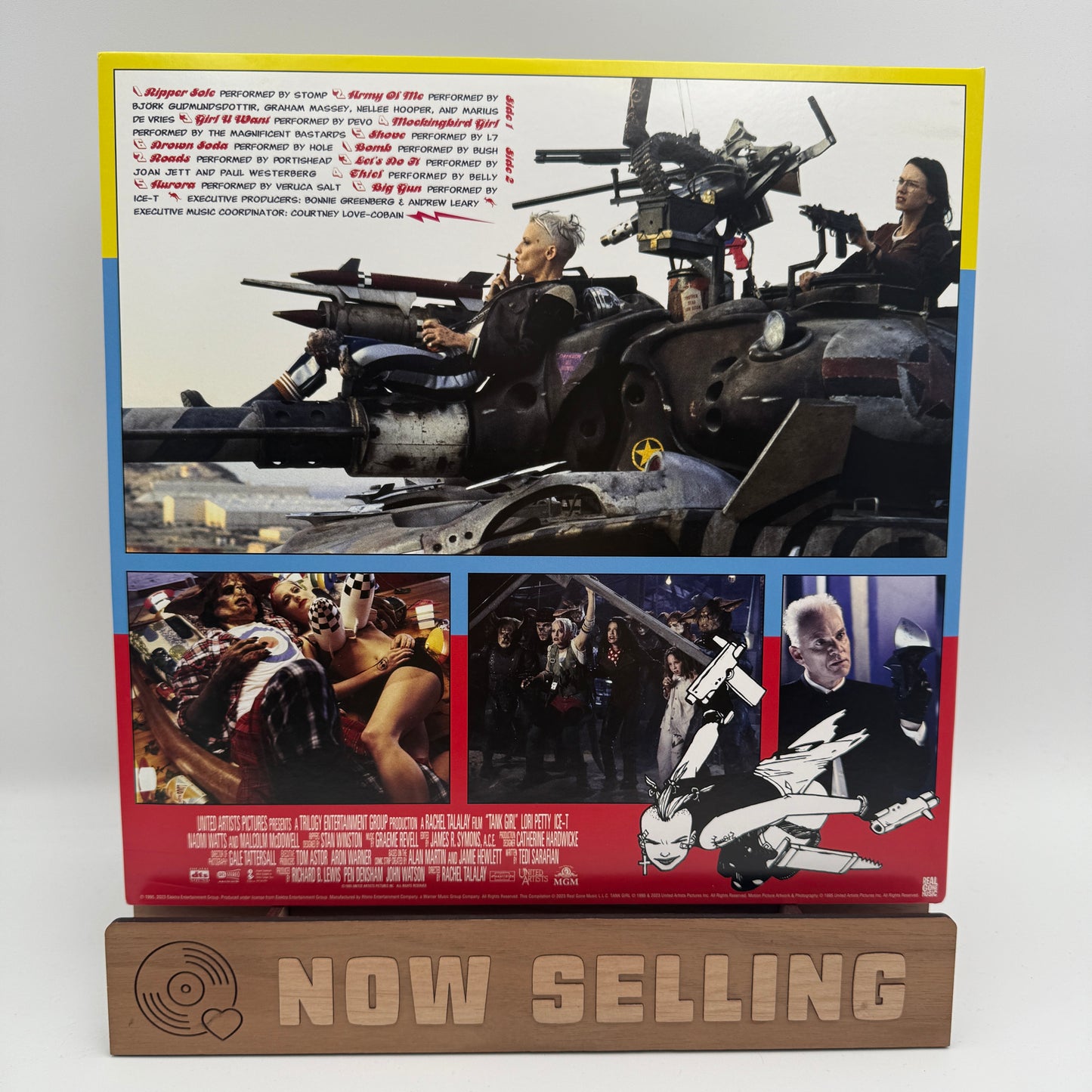 Tank Girl Soundtrack Vinyl LP Reissue Red Smoke Devo Hole Portishead Veruca Salt