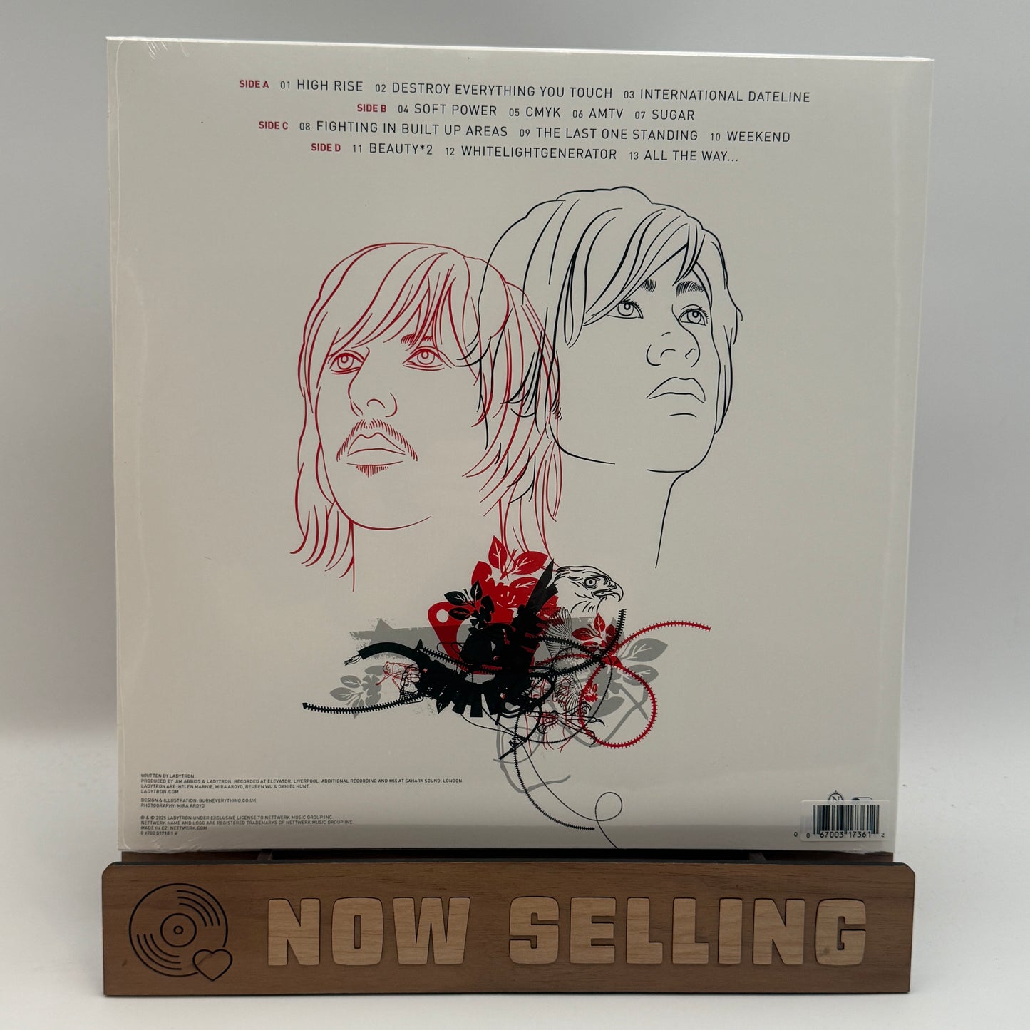 Ladytron - Witching Hour Vinyl LP Reissue Cloudy Clear SEALED