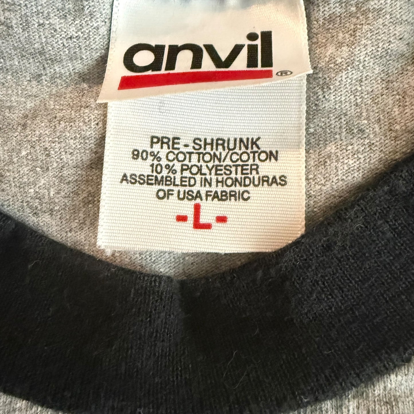 The Agony Scene Band Get Damned Raglan T-Shirt Size L