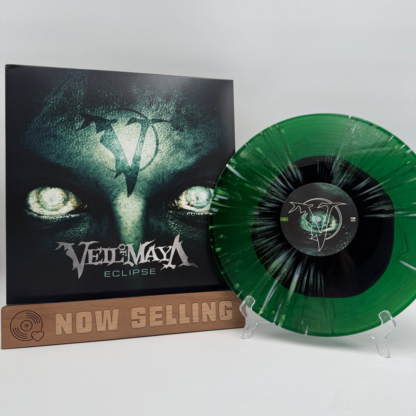 Veil Of Maya - Eclipse Vinyl LP Black Inside Green w/ White Splatter