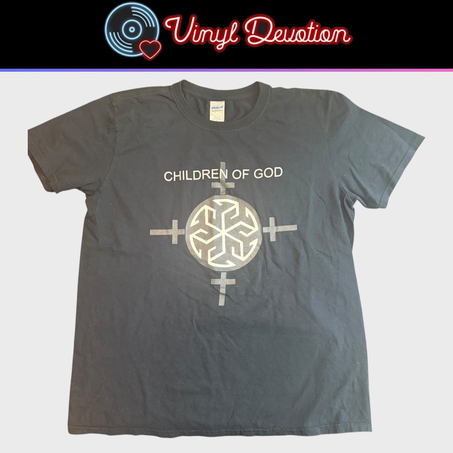Children Of God Band T-Shirt Size L Graf Orlock Seven Generations