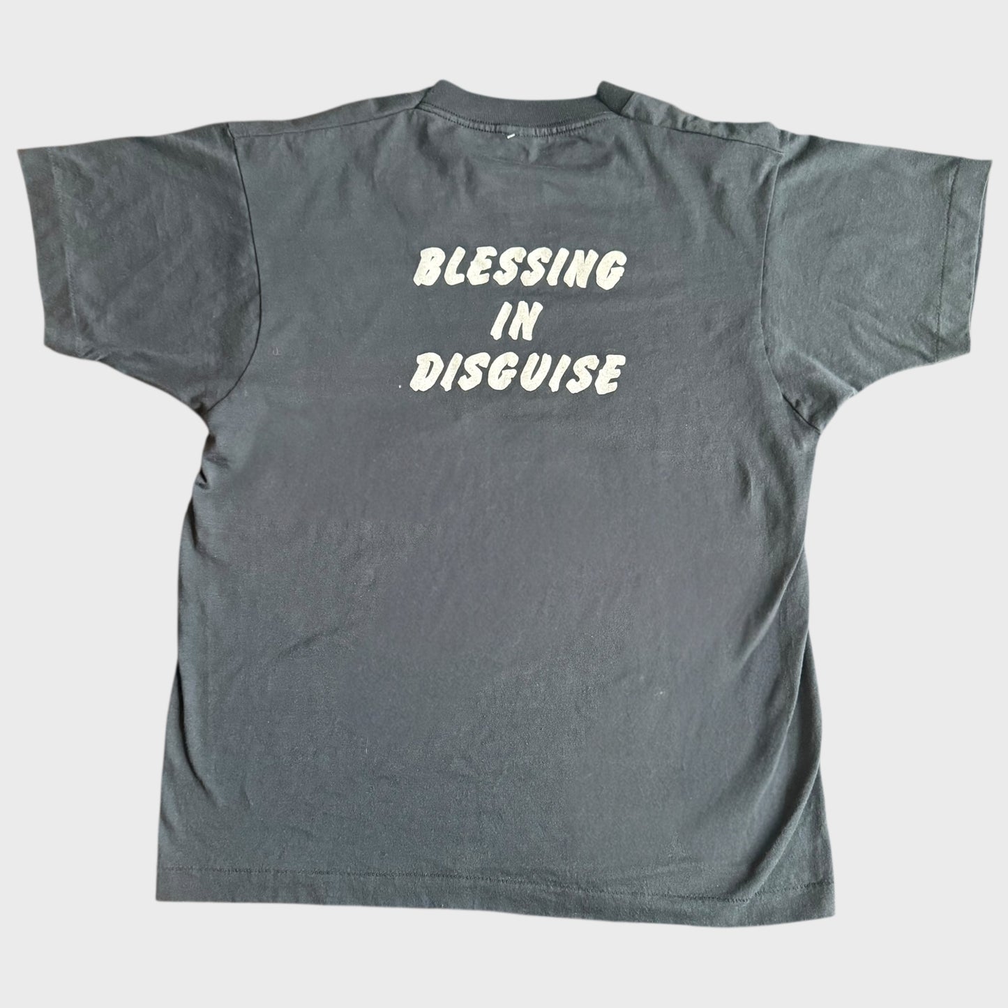 Metal Church Band Badlands - Blessing In Disguise Vintage 1989 T-Shirt Size L Single Stitch