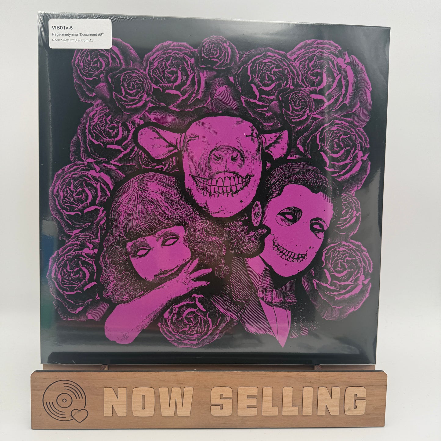 Pageninetynine - Document #8 Vinyl LP Neon Violet w/ Black Smoke SEALED Pg.99