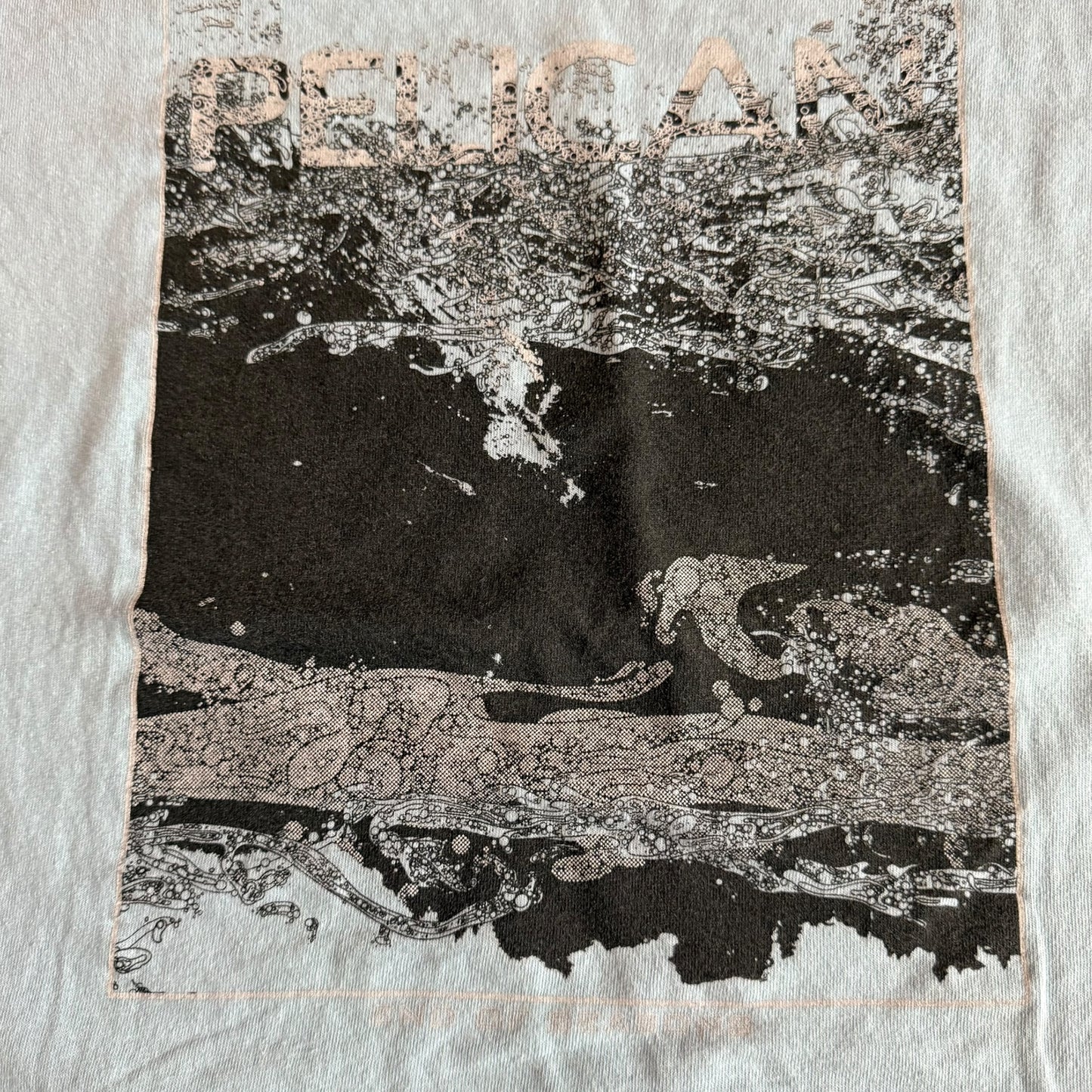 Pelican Band Pink Mammoth / End Of Seasons Baby Blue T-Shirt Size M