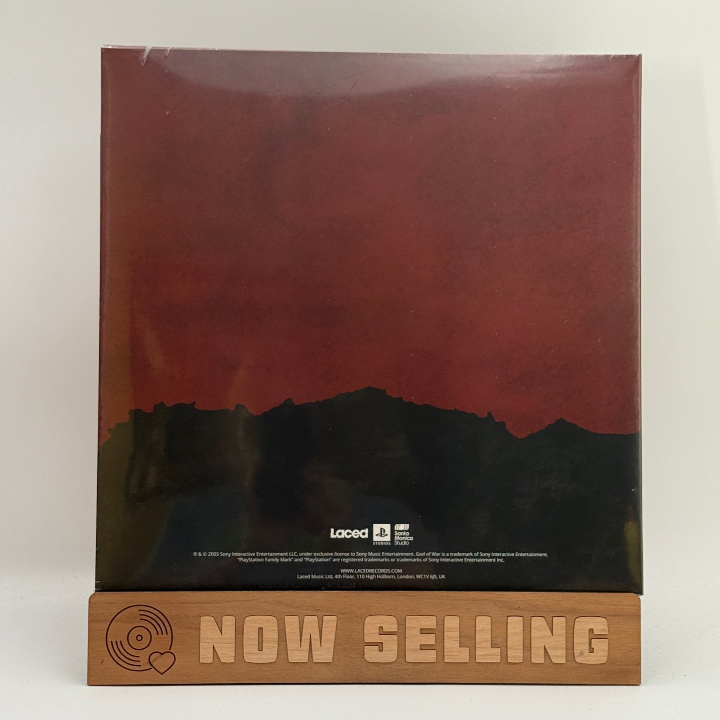 God of War (2005) Video Game Soundtrack Vinyl LP Black SEALED Laced Records