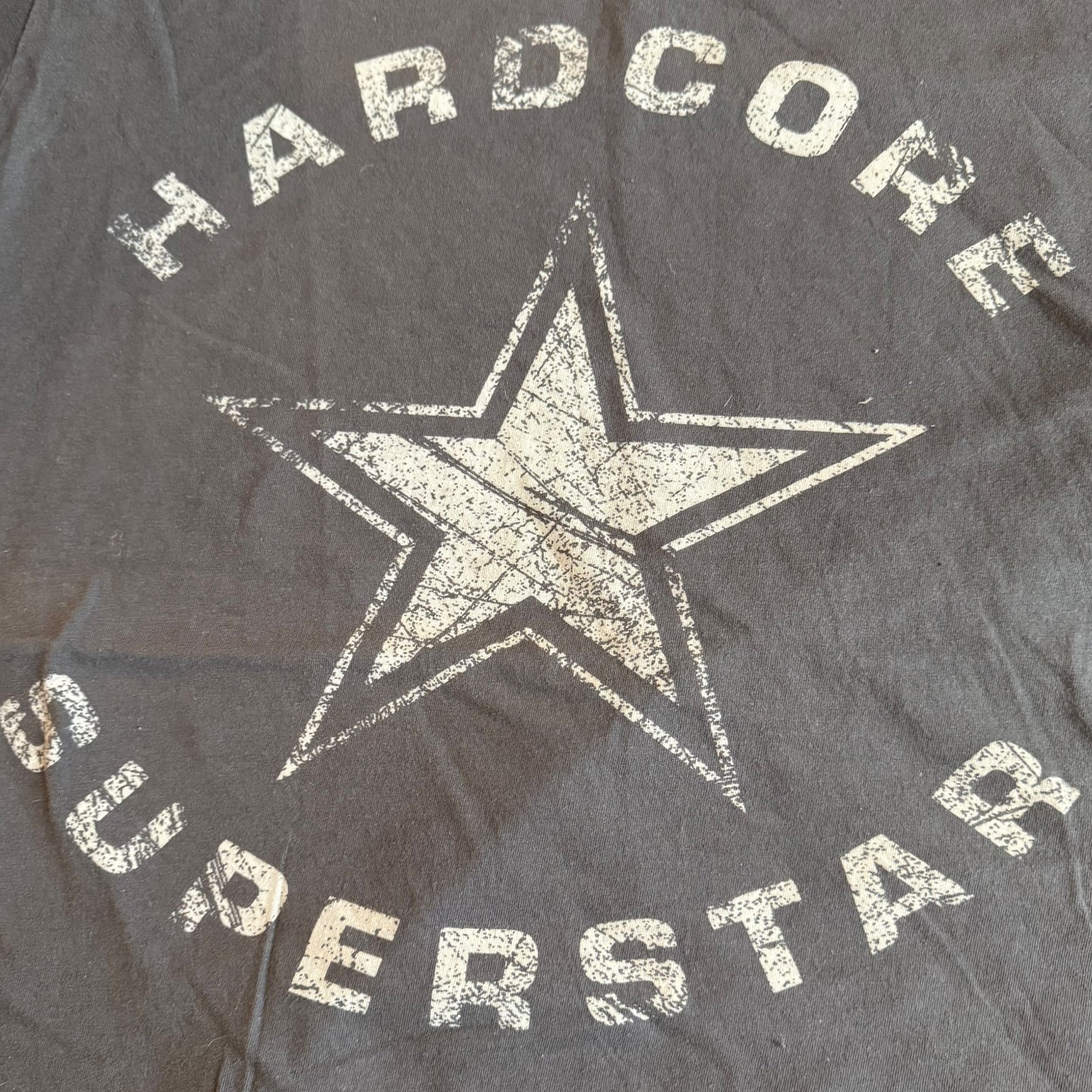 Hardcore Superstar Band Gray T-Shirt Size L Swedish Hair / Glam Metal