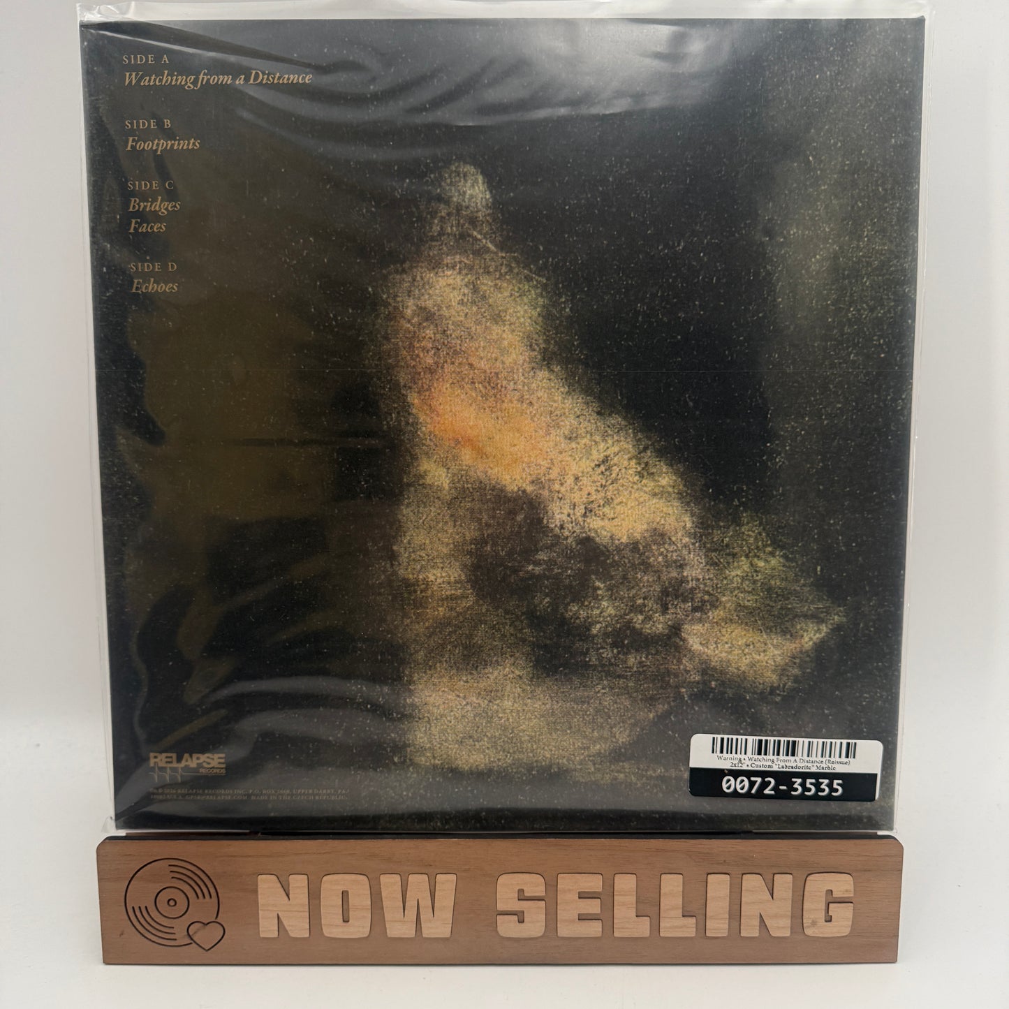 Warning Band - Watching From A Distance Vinyl LP Reissue Green Gold Marble