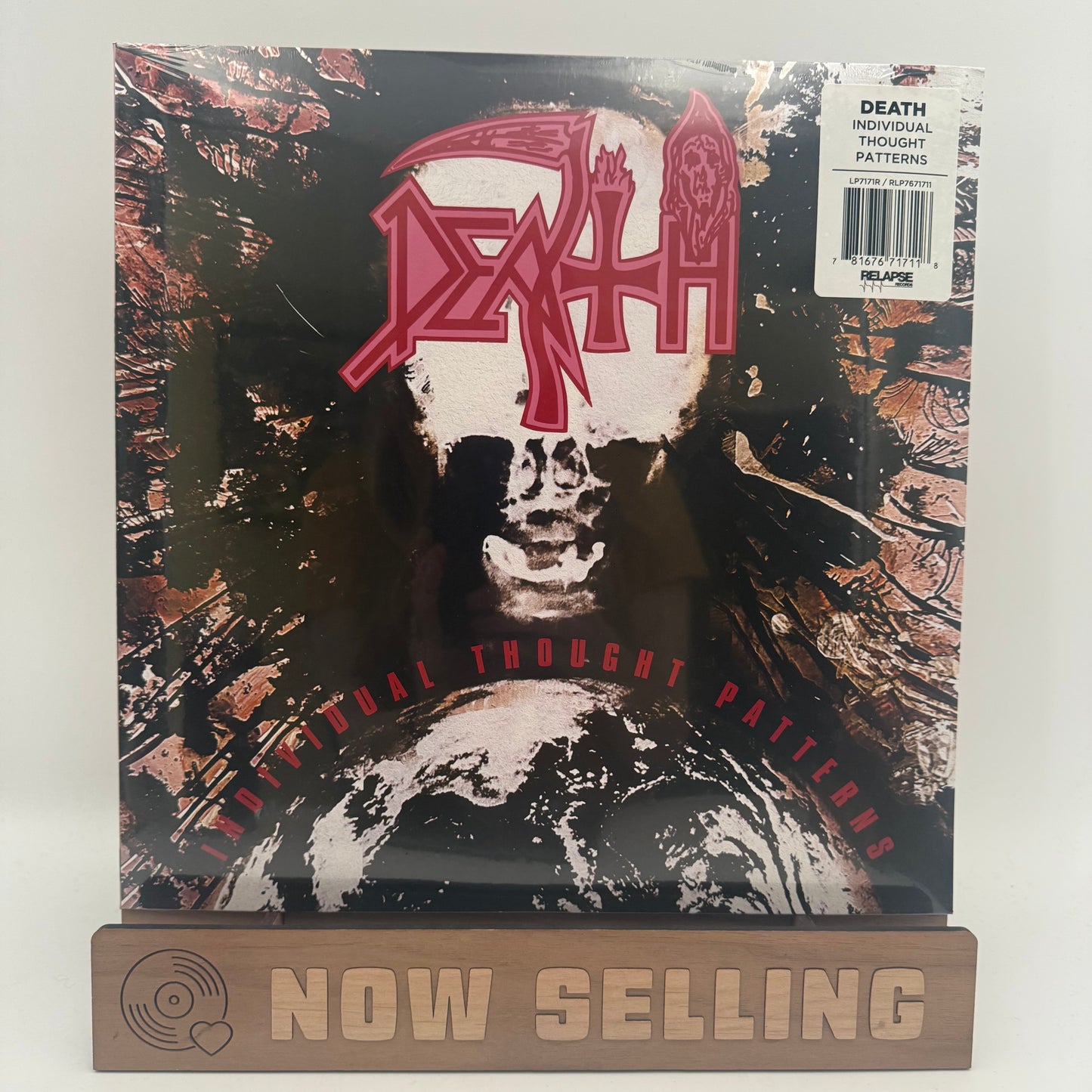 Death - Individual Thought Patterns Vinyl LP Reissue Repress SEALED