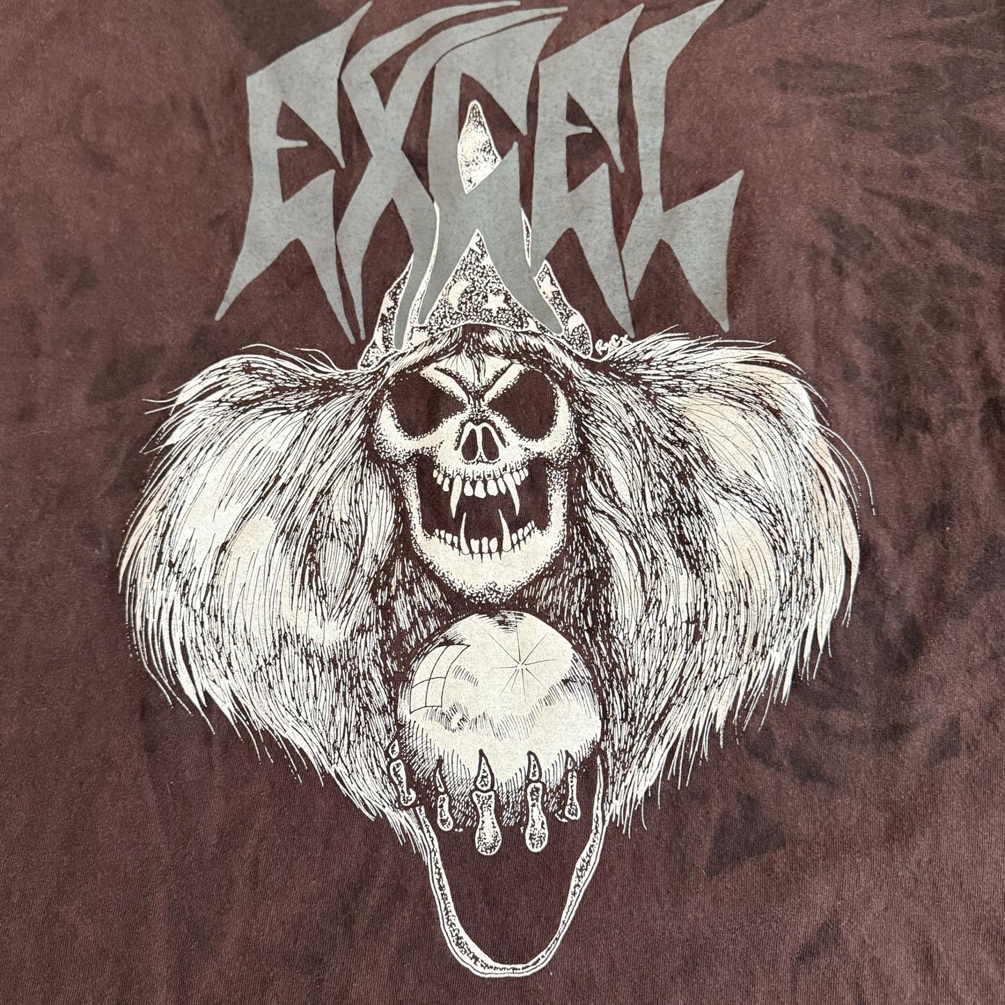 Excel Band Wizard Vintage T-Shirt Size L Chaotic Noise