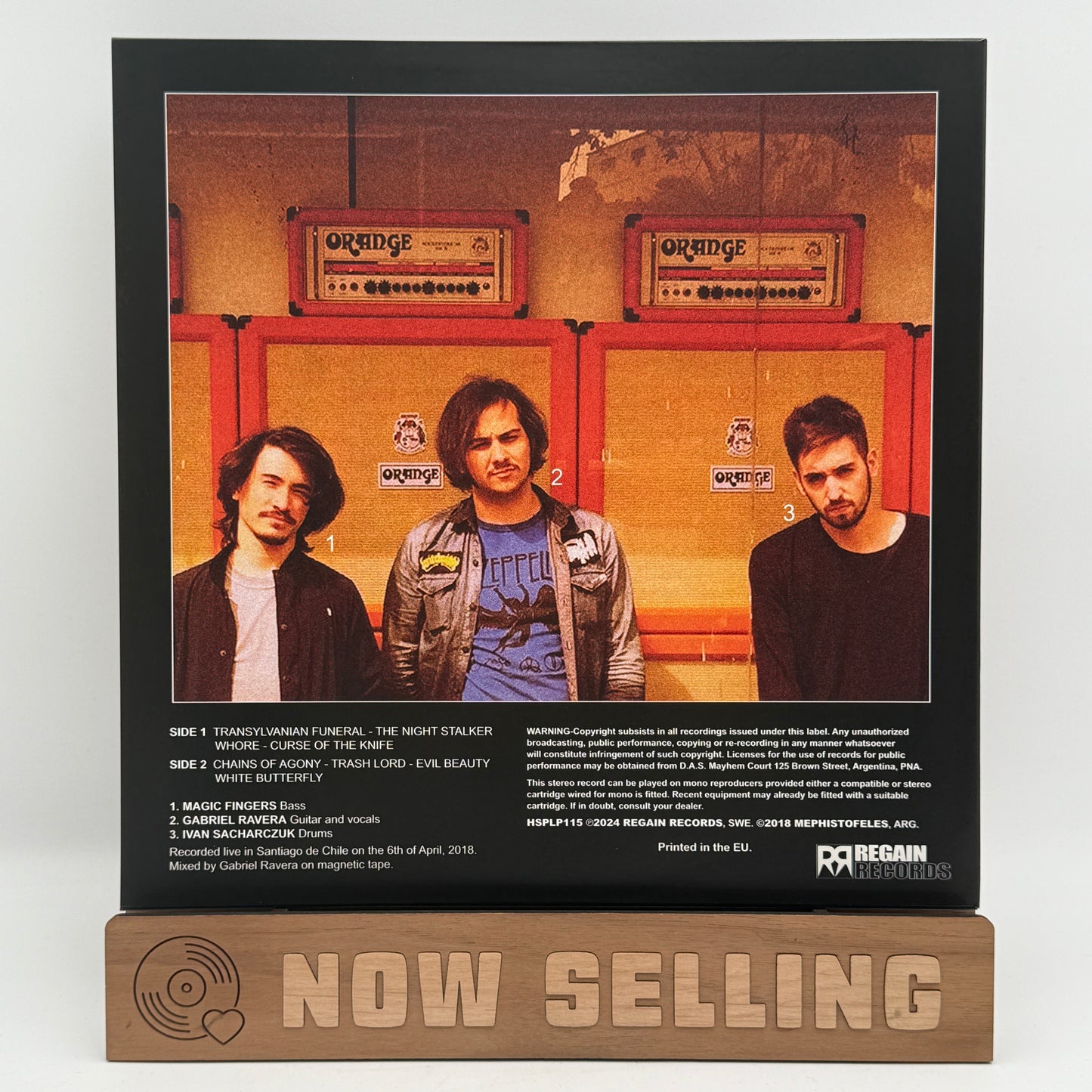 Mephistofeles - Music Is Poison Vinyl LP Repress