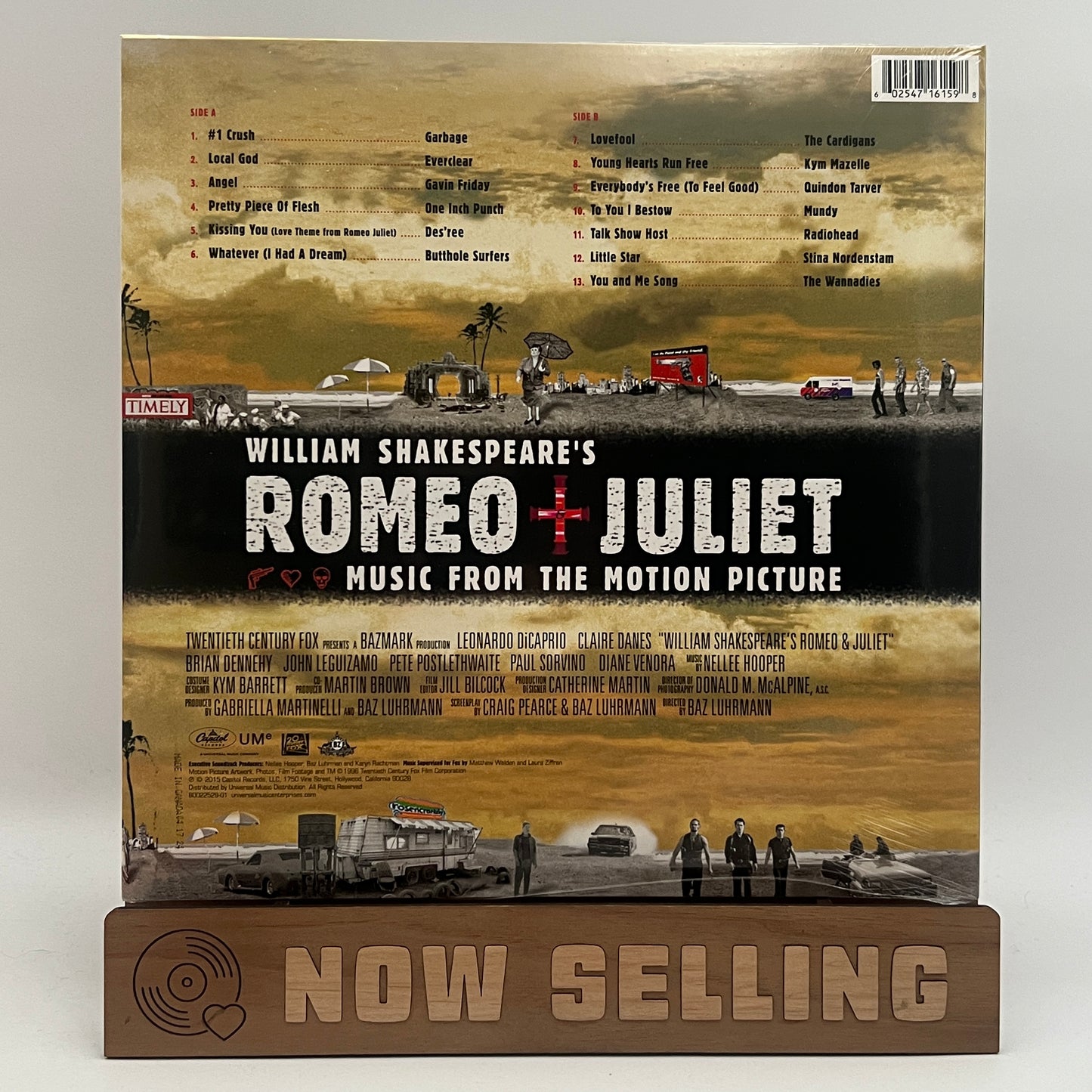 William Shakespeare's Romeo And Juliet Soundtrack Vinyl LP Reissue Black SEALED