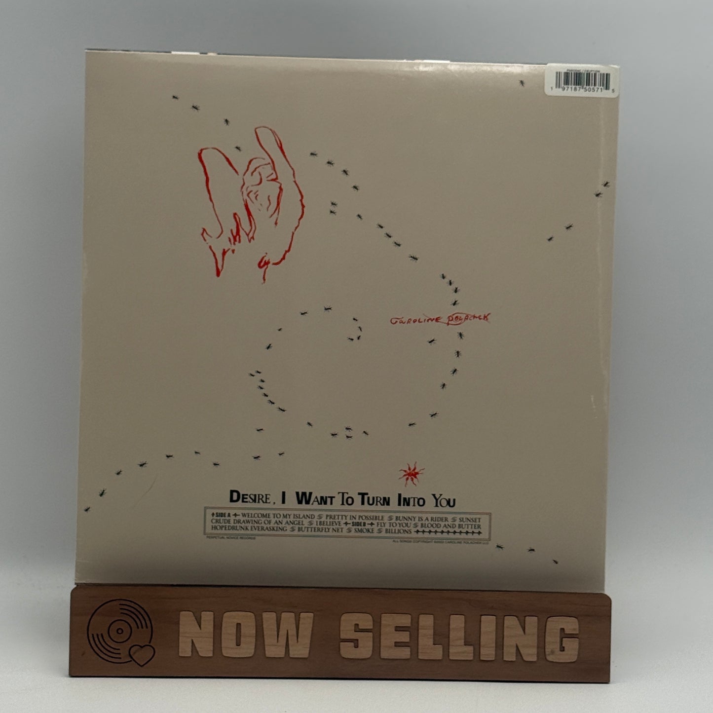Caroline Polachek - Desire, I Want To Turn Into You Vinyl LP Red Swirl SEALED Newbury Comics