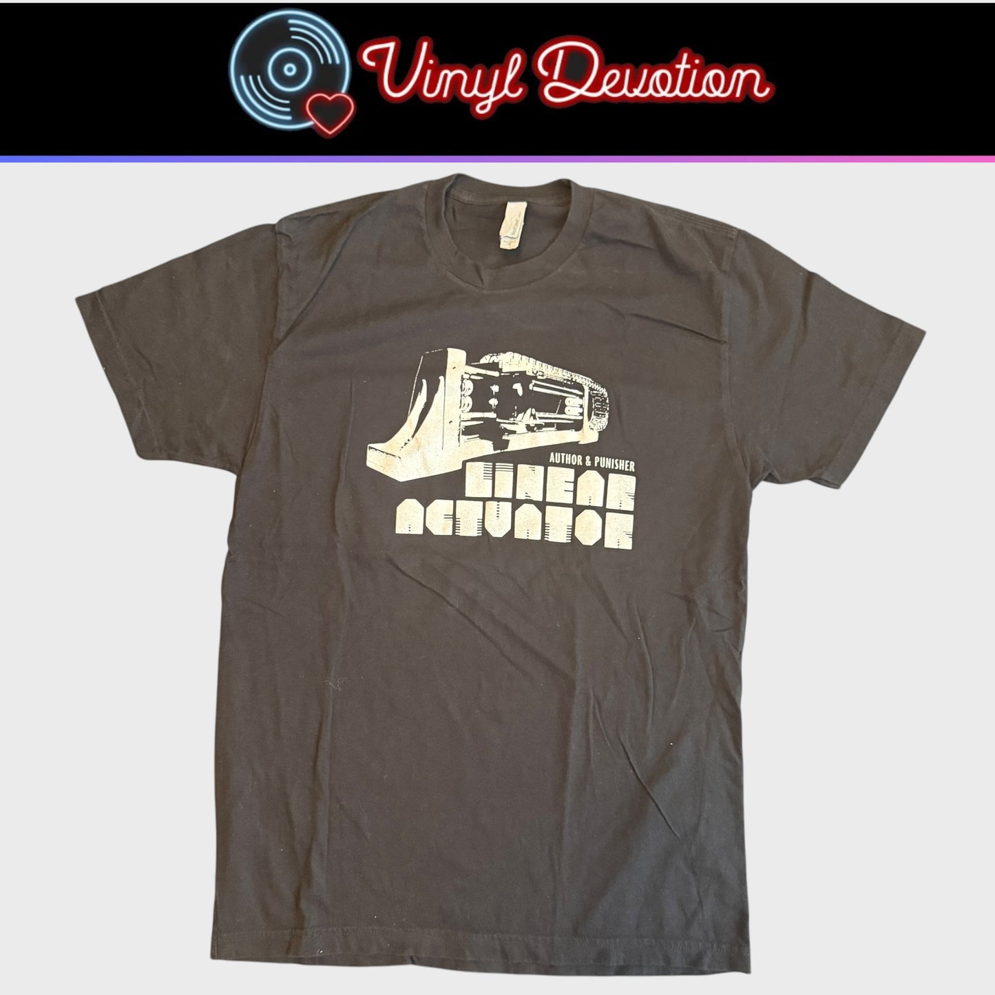 Author & Punisher Band Linear Actuator T-Shirt Size Medium