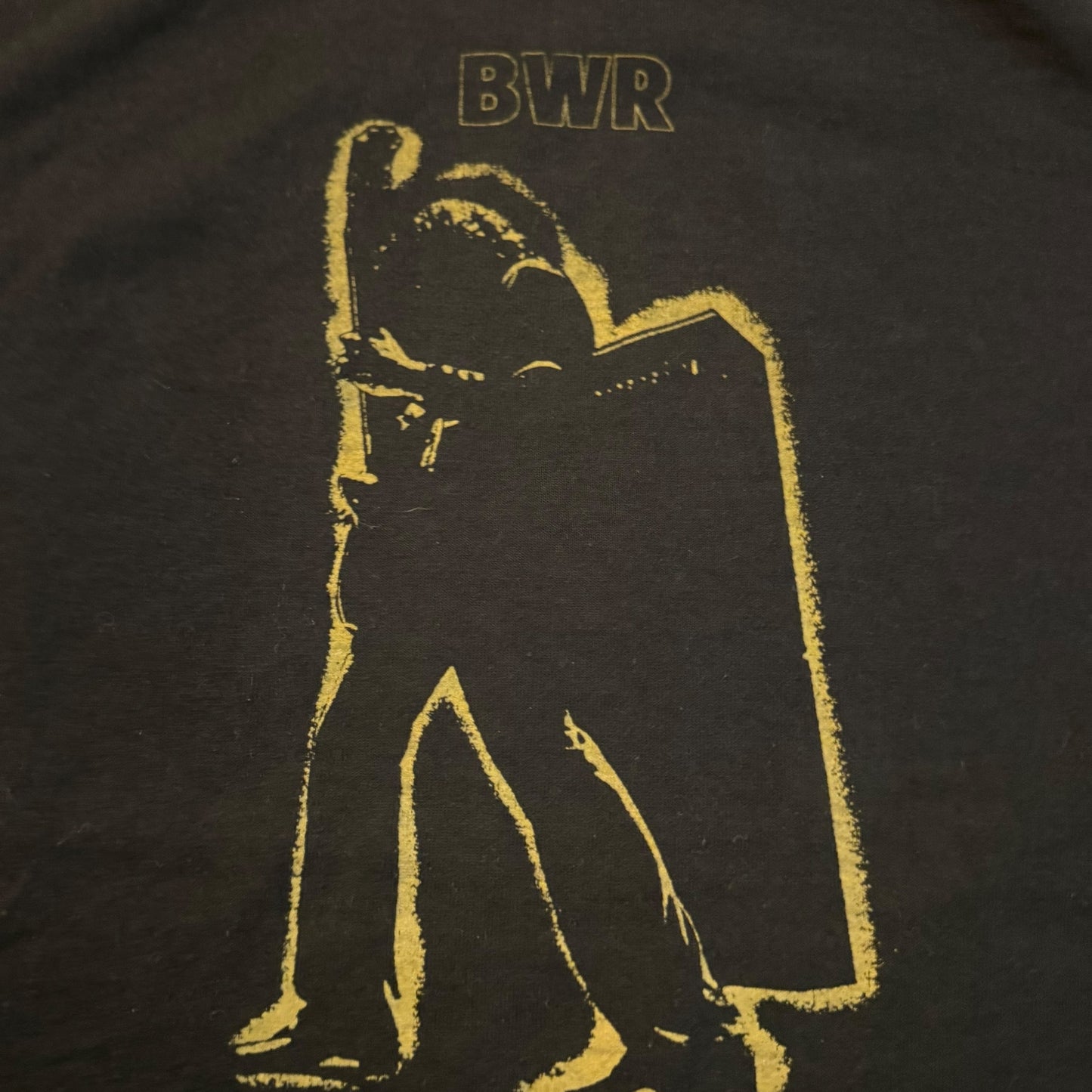 Big Wheel Recreation Record Label T. Rex RIP Vintage T-Shirt Size L Jimmy Eat World Fastbreak