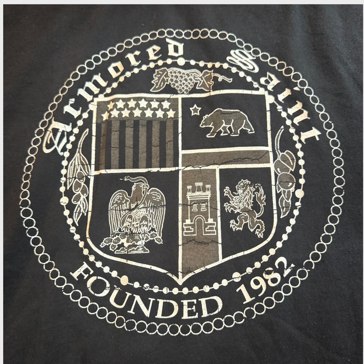 Armored Saint Band Hecho En USA T-Shirt Size L