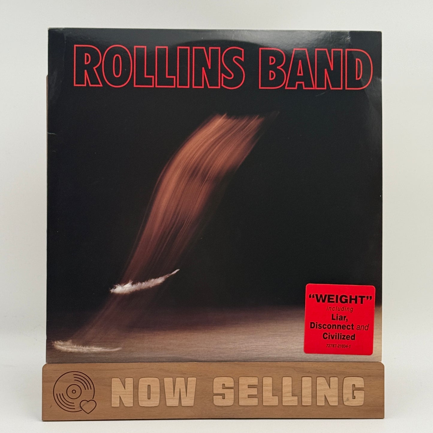 Rollins Band - Weight Vinyl LP Clear Original 1st Press Imago