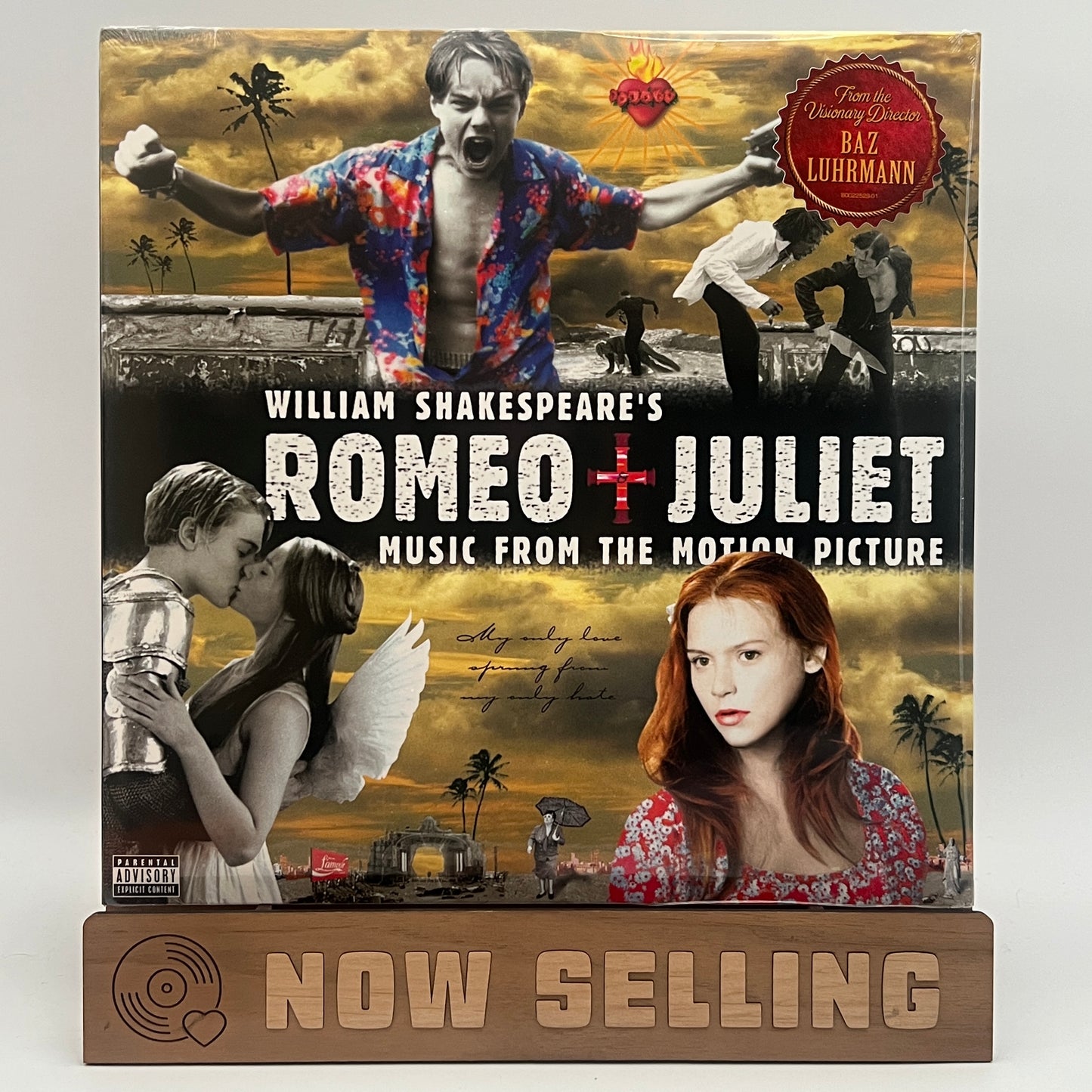 William Shakespeare's Romeo And Juliet Soundtrack Vinyl LP Reissue Black SEALED