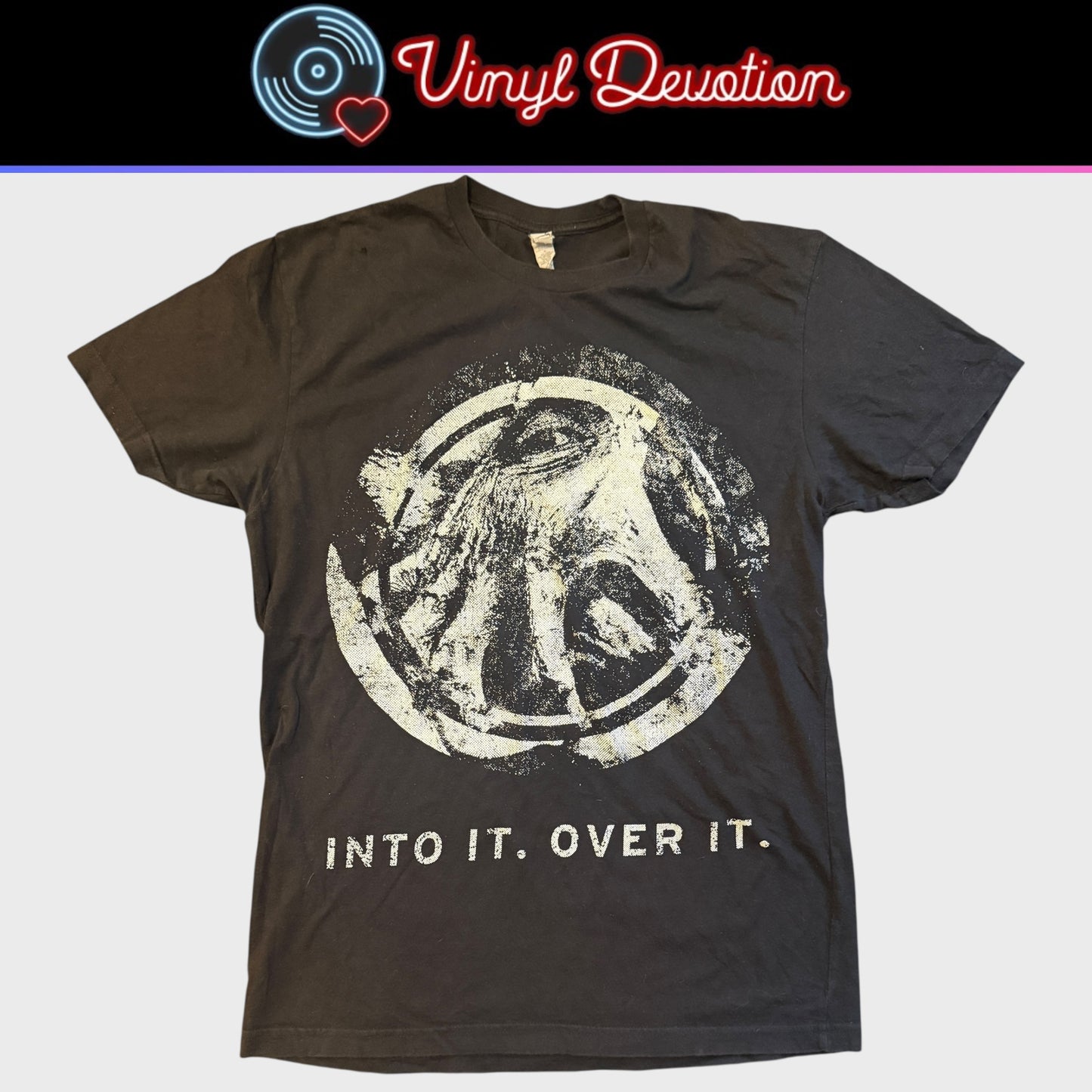 Into It. Over It. Indie Band T-Shirt Size M Evan Weiss