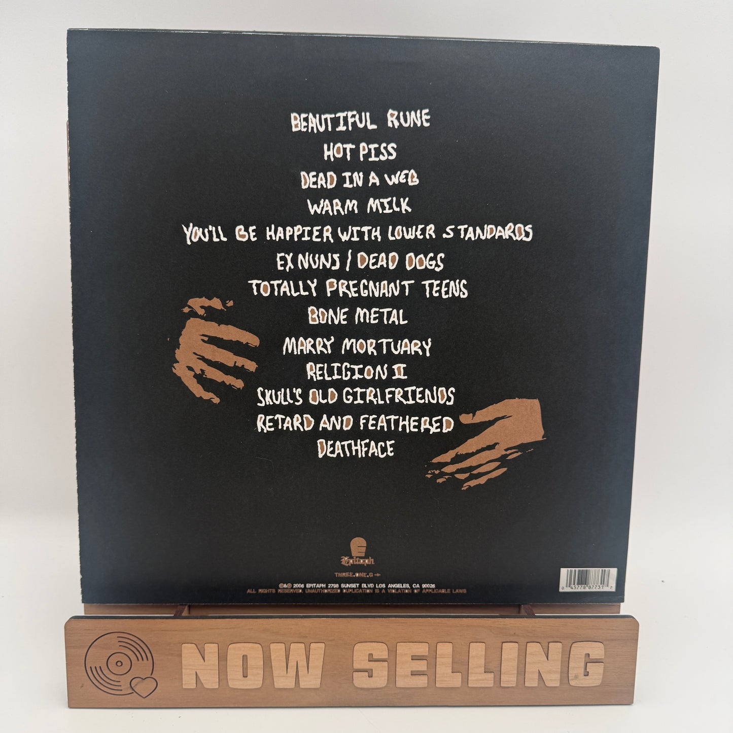 Some Girls - Heaven's Pregnant Teens Vinyl LP Black w/ Gold Swirl Repress Justin Pearson
