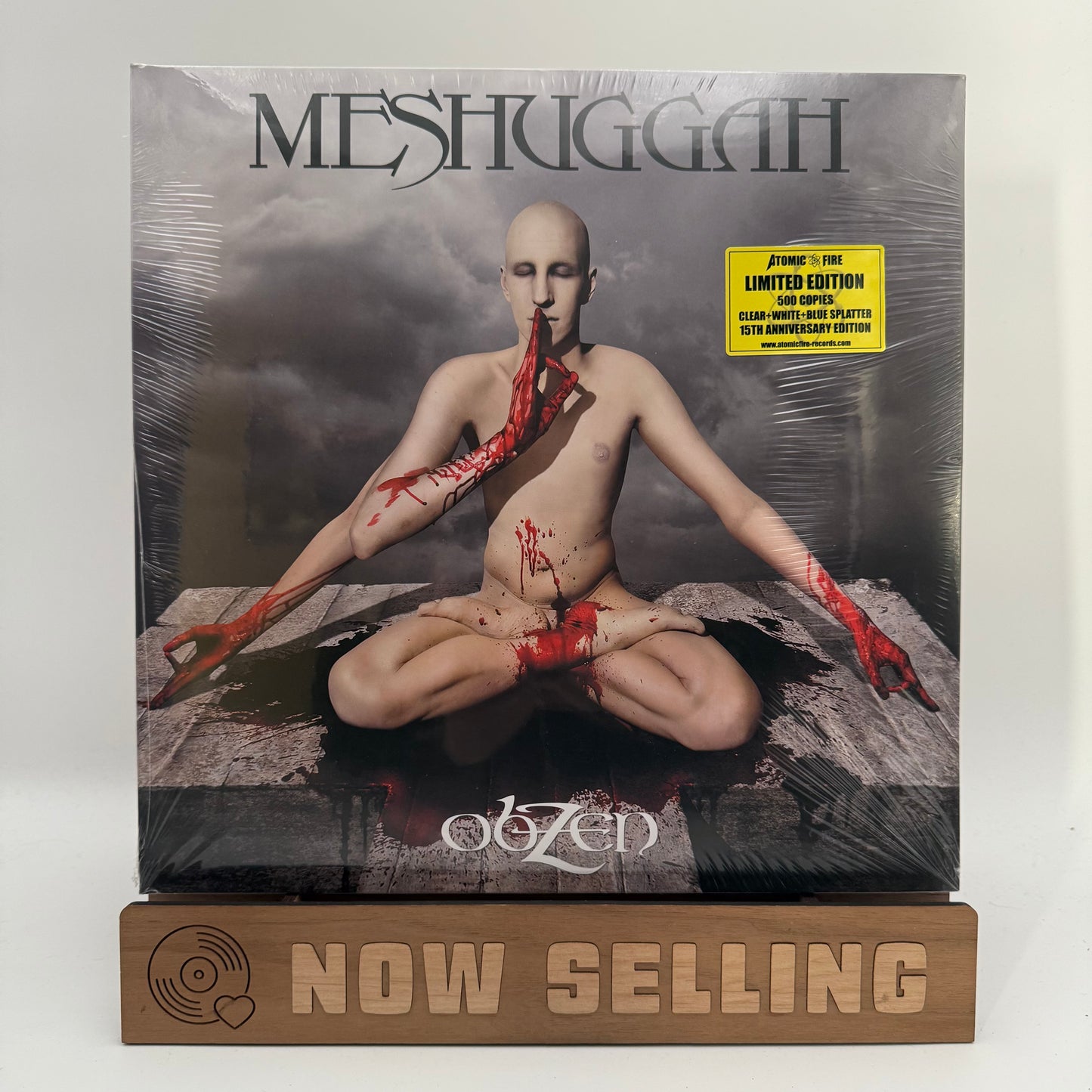 Meshuggah - obZen Vinyl LP Clear/White/Blue Splatter 15th Anniversary SEALED /500