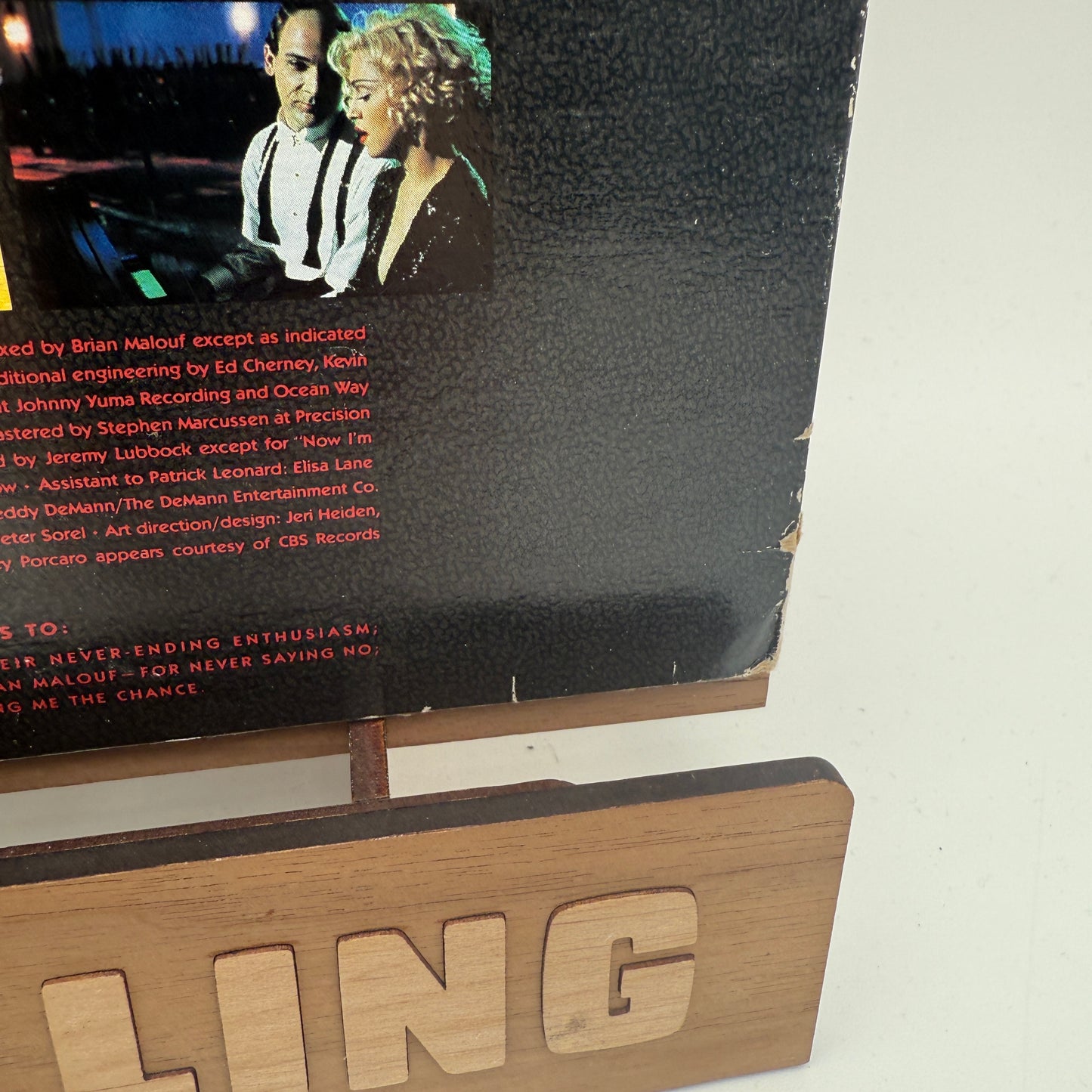 Madonna - I'm Breathless - Dick Tracy Movie Vinyl LP Original 1st Press SRC Press