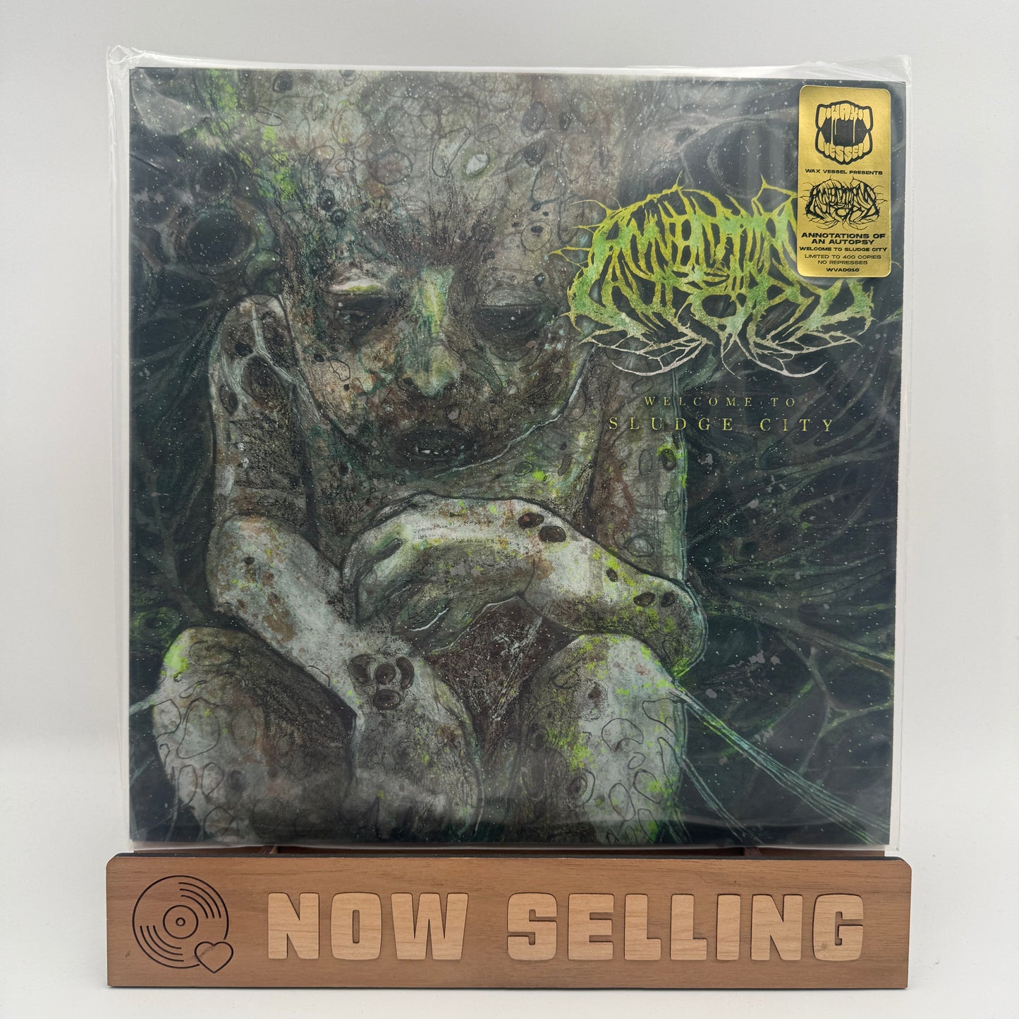Annotations Of An Autopsy - Welcome To Sludge City Vinyl LP Sig City Wax Vessel Sig