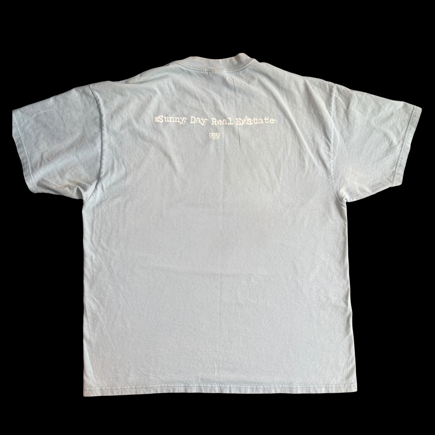 Sunny Day Real Estate Band Anvil Mid 90s Vintage T-Shirt Size XL Sub Pop